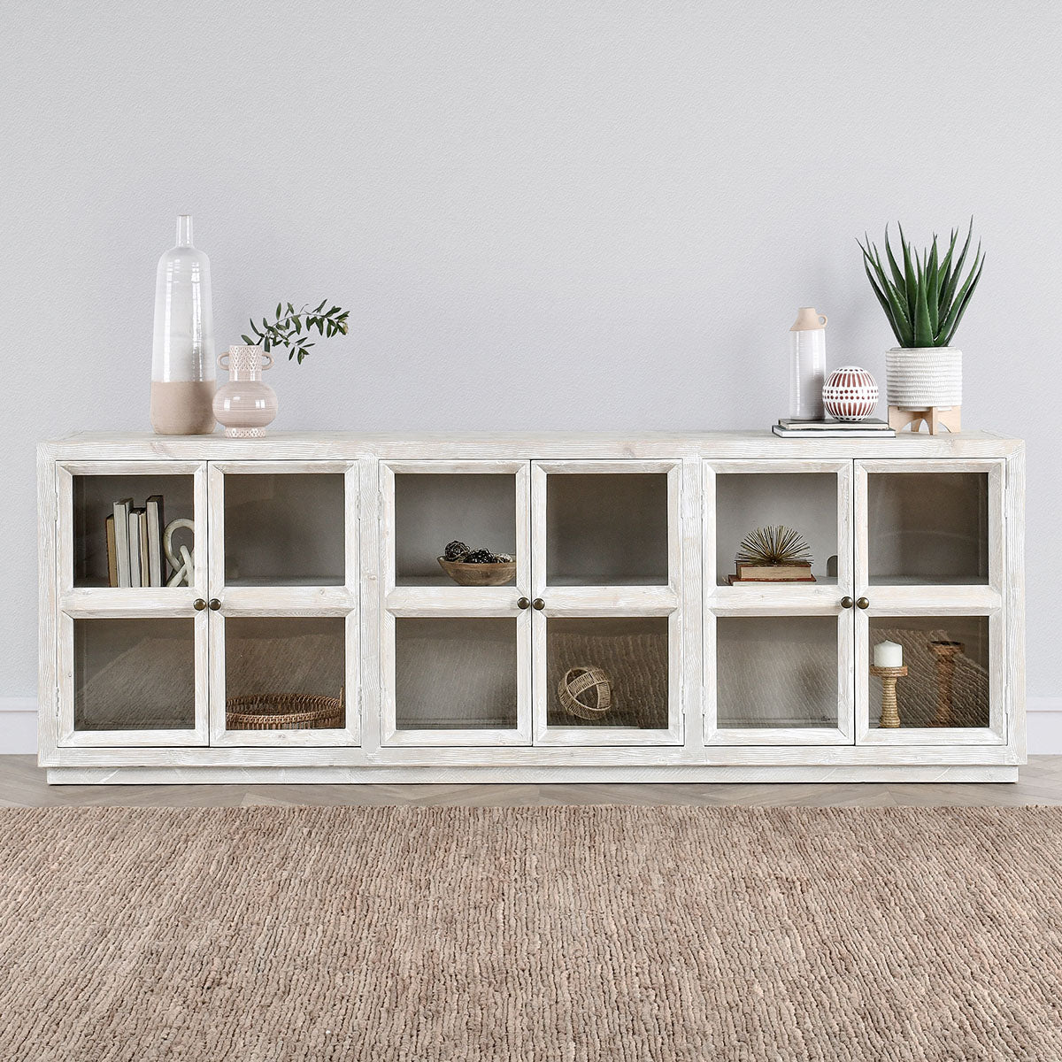 Selma Cream Sideboard - Ornate Home