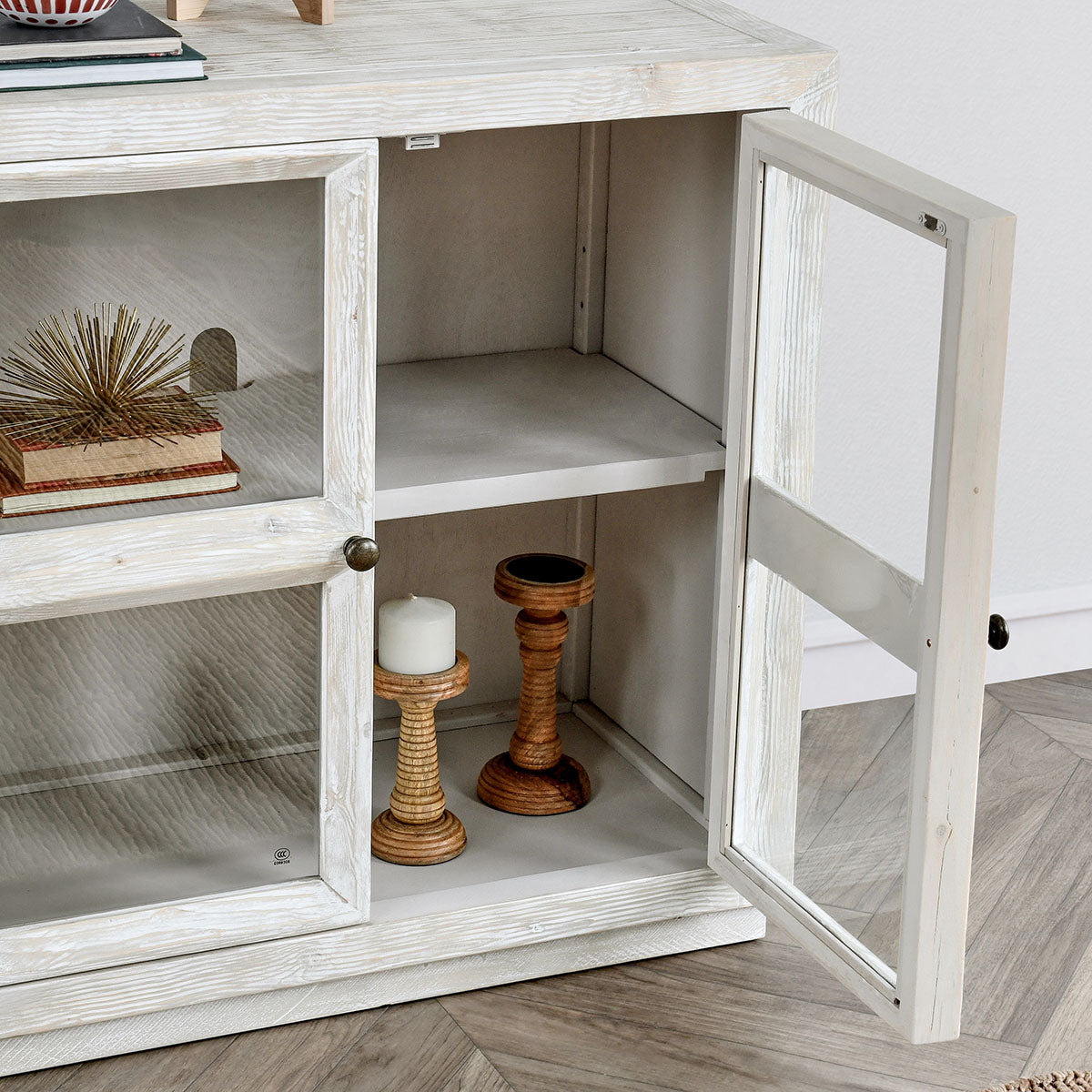 Selma Cream Sideboard - Ornate Home
