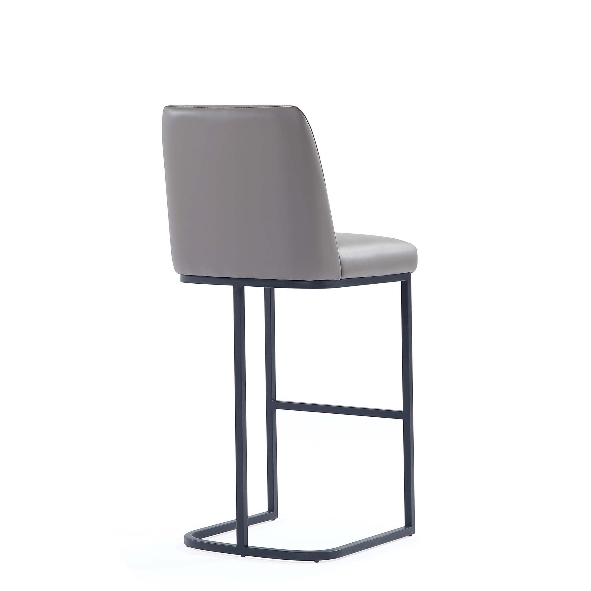 Serena Barstool in Grey (set of 2) - Ornate Home