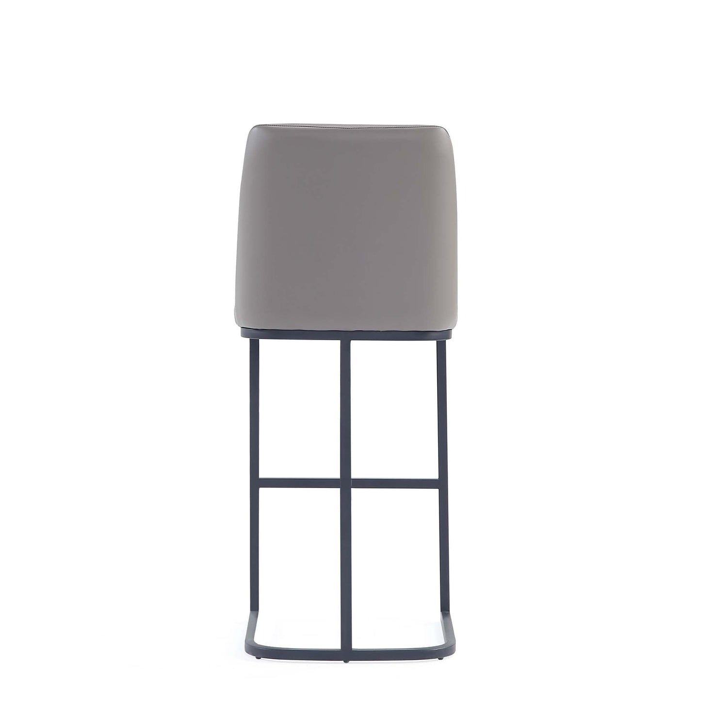 Serena Barstool in Grey (set of 2) - Ornate Home