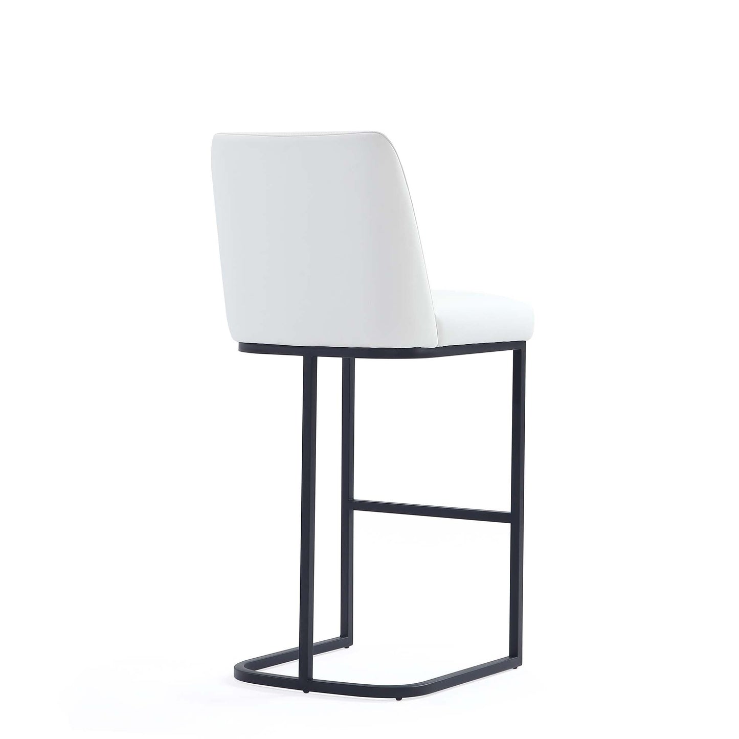 Serena Barstool in White (set of 2) - Ornate Home