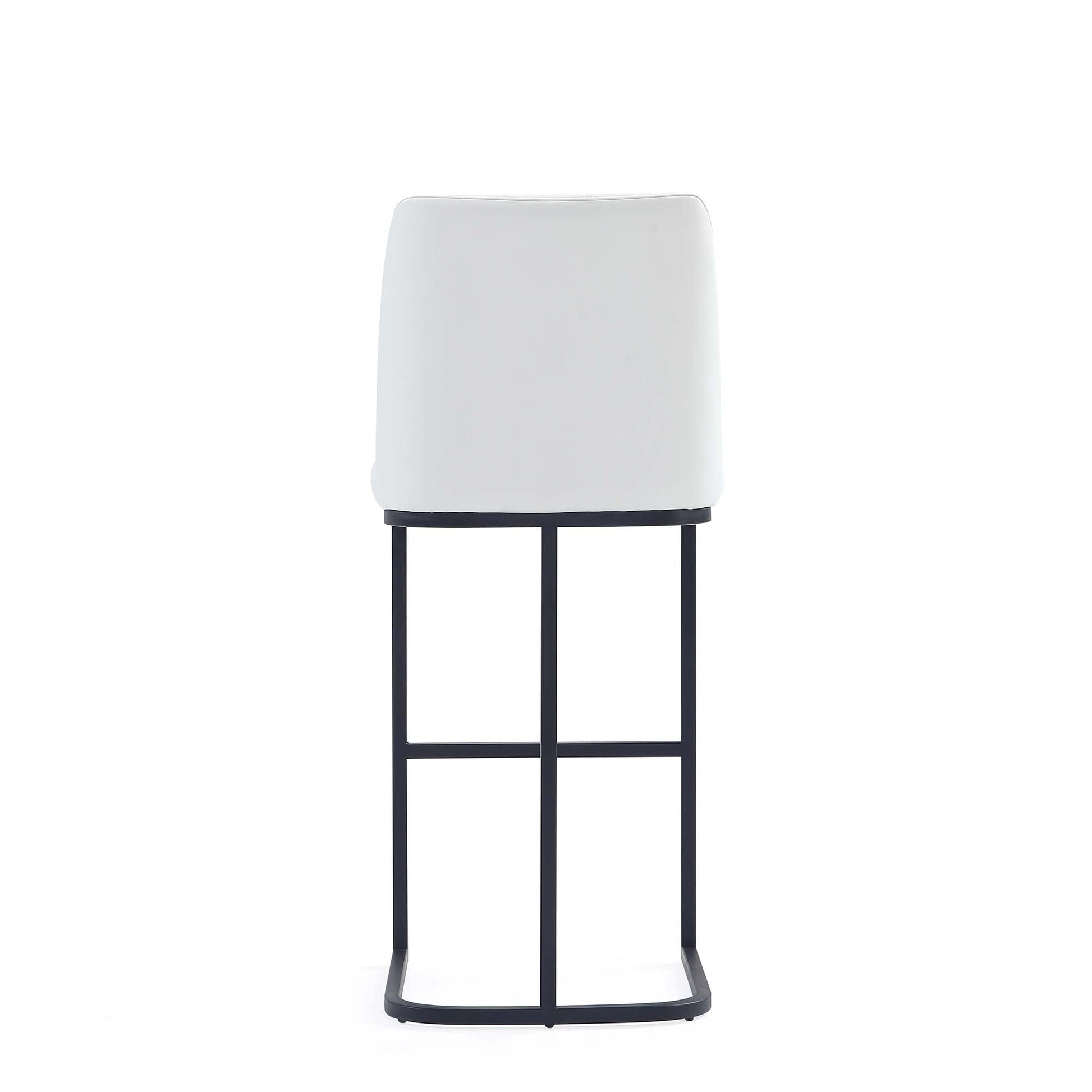 Serena Barstool in White (set of 2) - Ornate Home