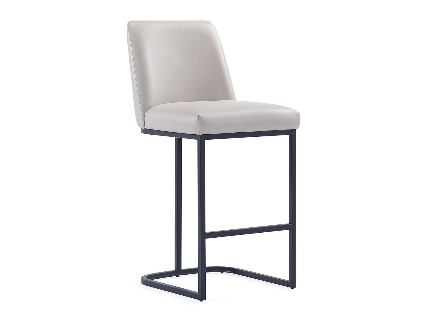 Serena Counter Stool in Light Grey - Ornate Home