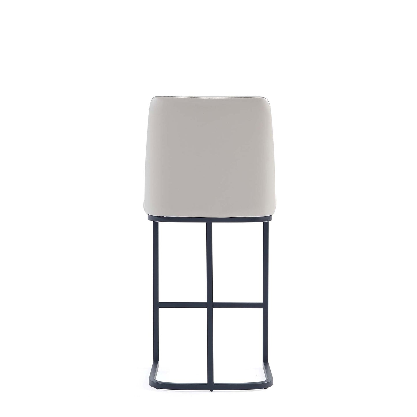 Serena Counter Stool in Light Grey (set of 3) - Ornate Home
