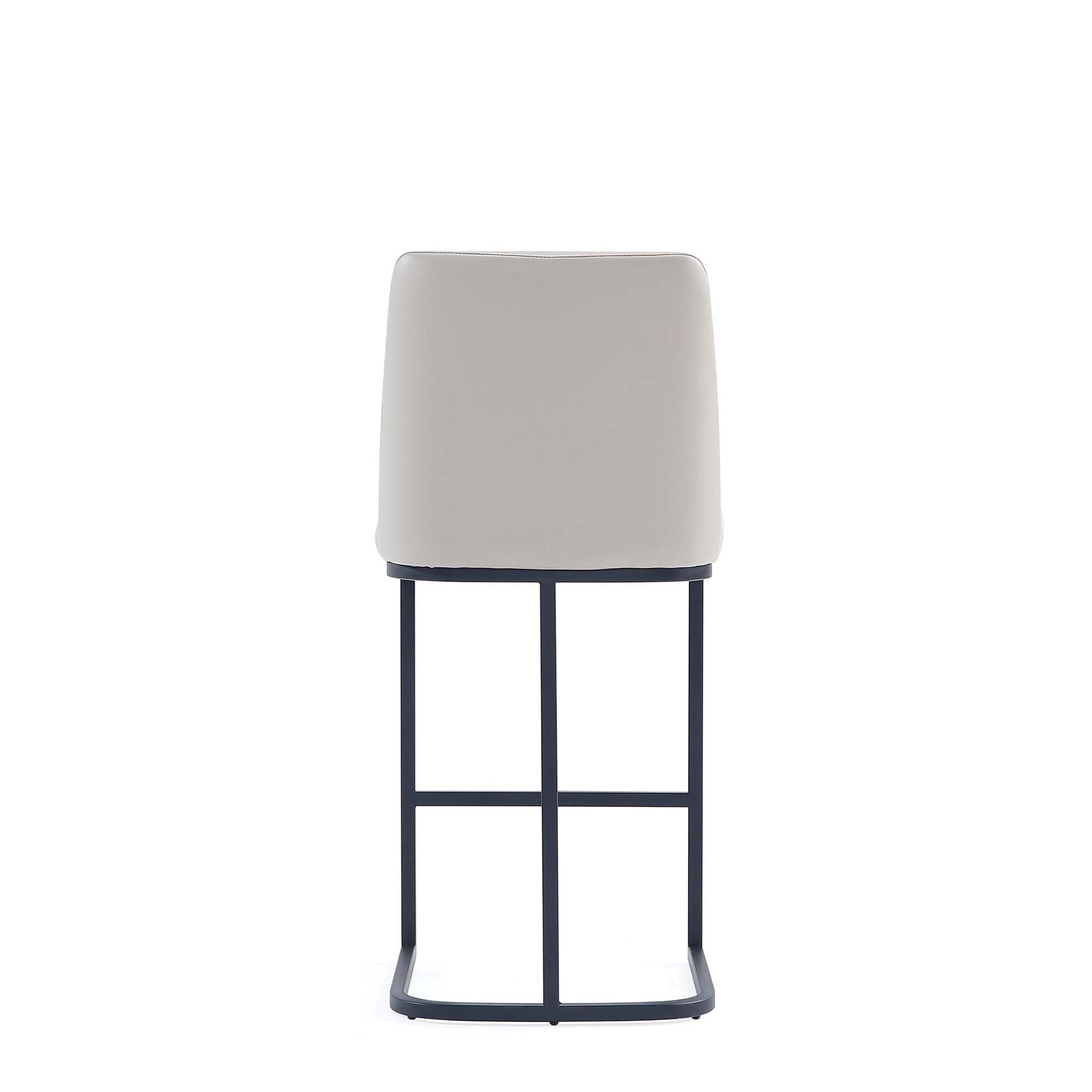 Serena Counter Stool in Light Grey (set of 3) - Ornate Home