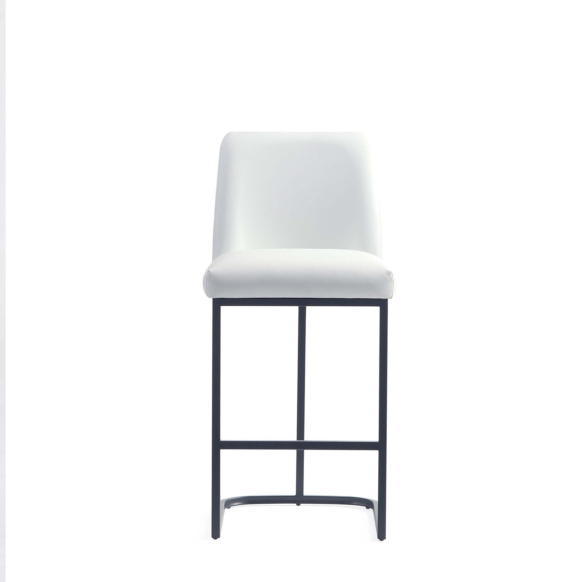 Serena Counter Stool in White - Ornate Home
