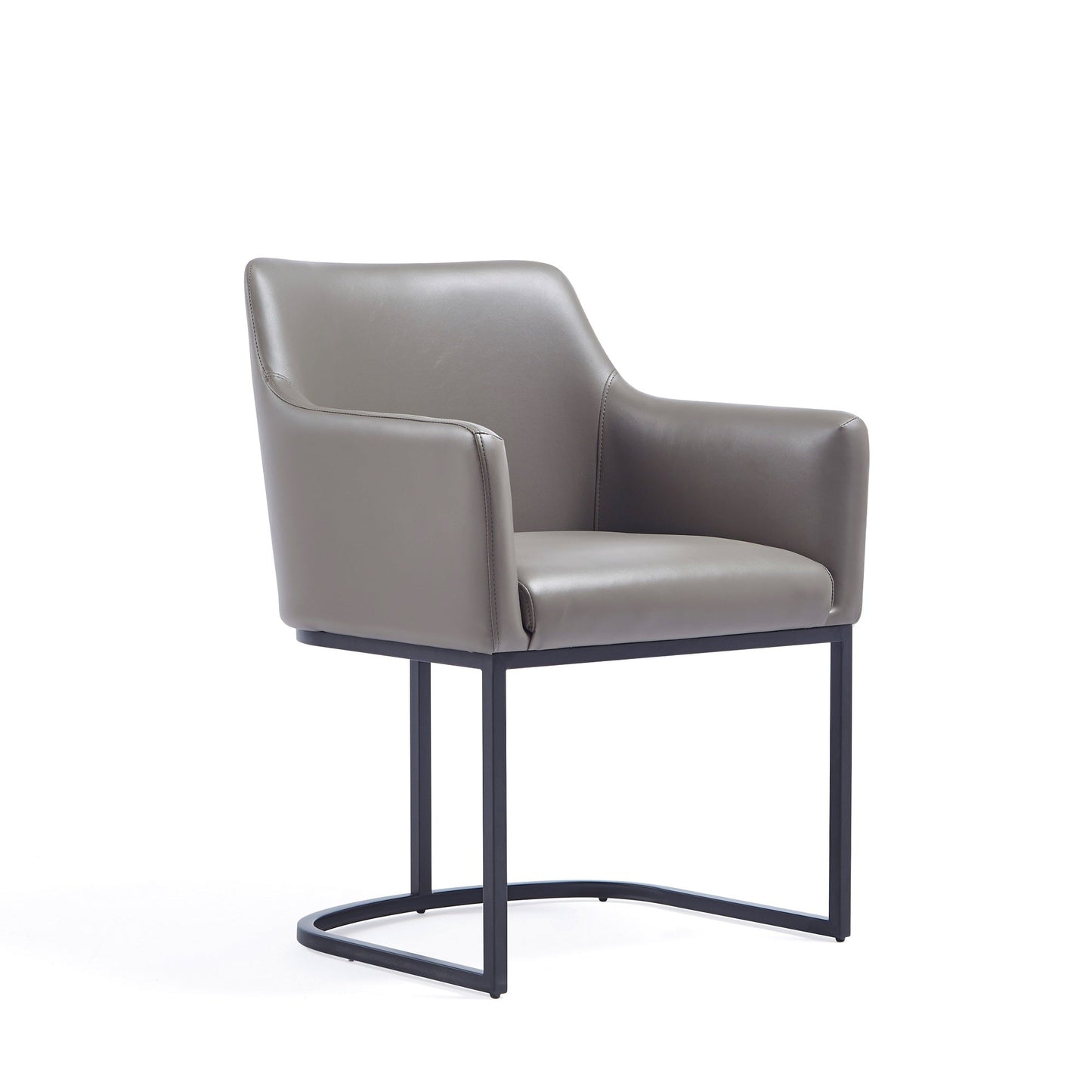 Serena Dining Armchair in Grey (set of 2) - Ornate Home