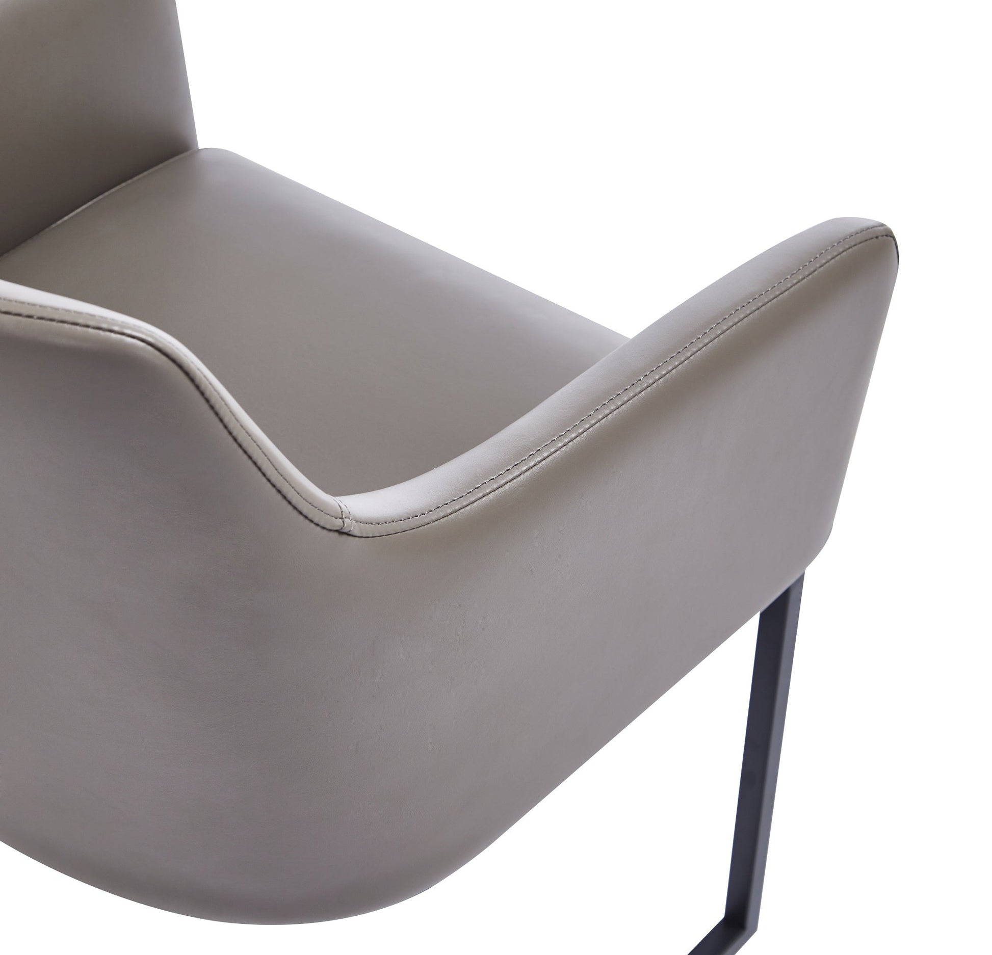 Serena Dining Armchair in Grey (set of 2) - Ornate Home