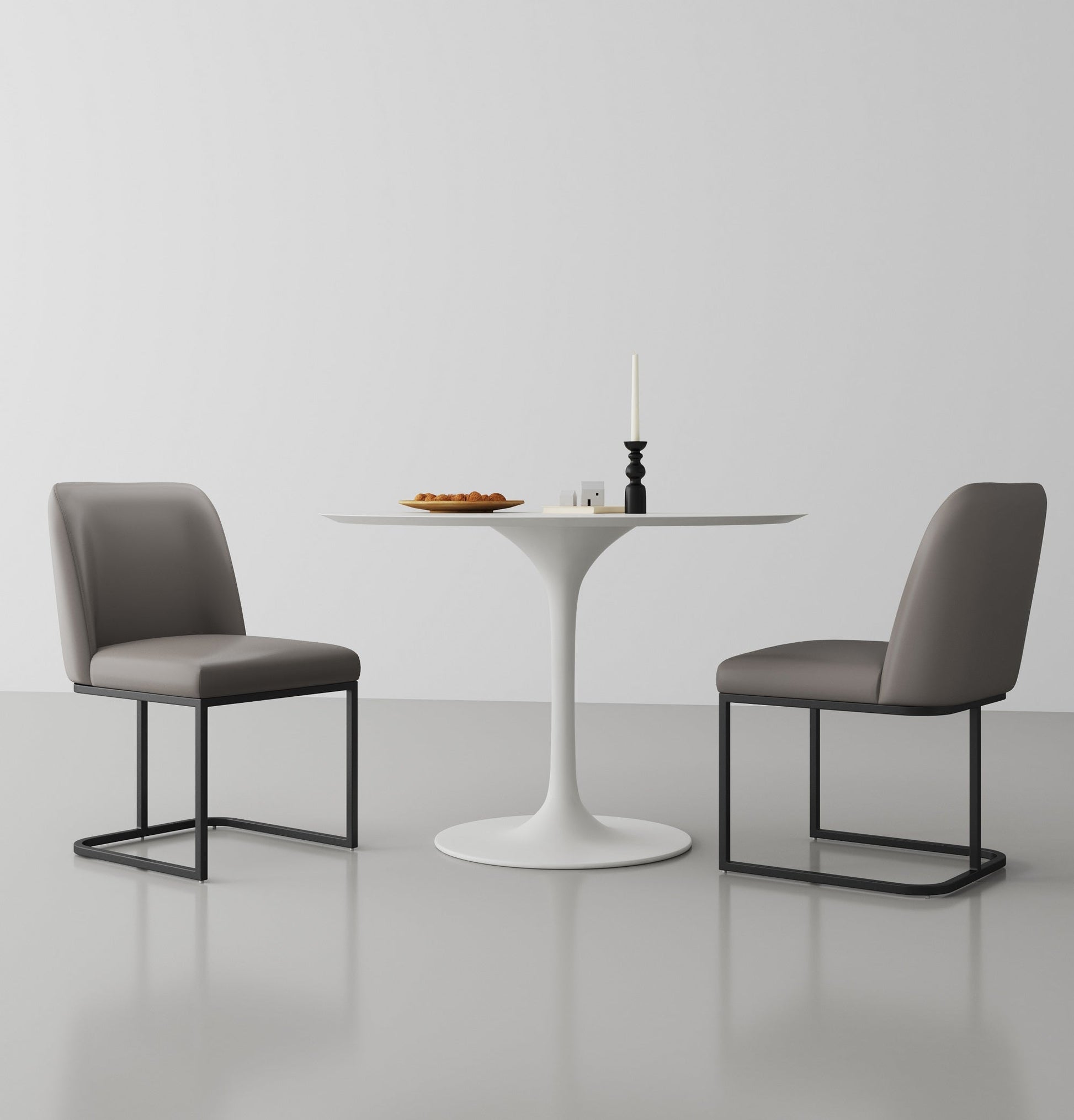 Serena Dining Chair in Grey - Ornate Home