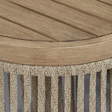 Serena Shores Beige Rectangular Cocktail Table- Viva Furn