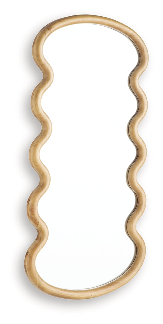 Serendis Brown Accent Mirror- Viva Furn
