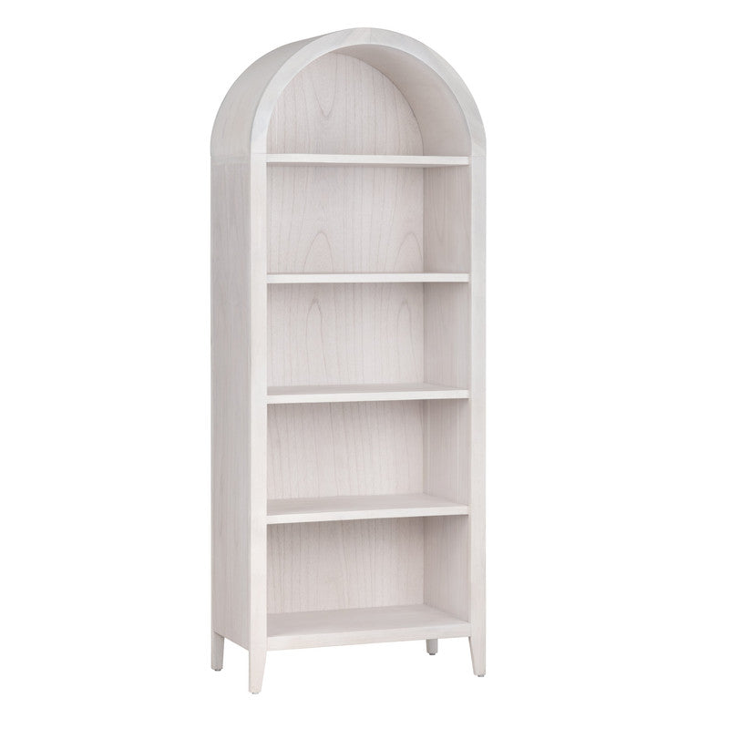 Serenity White/Tan Etagere - Ornate Home