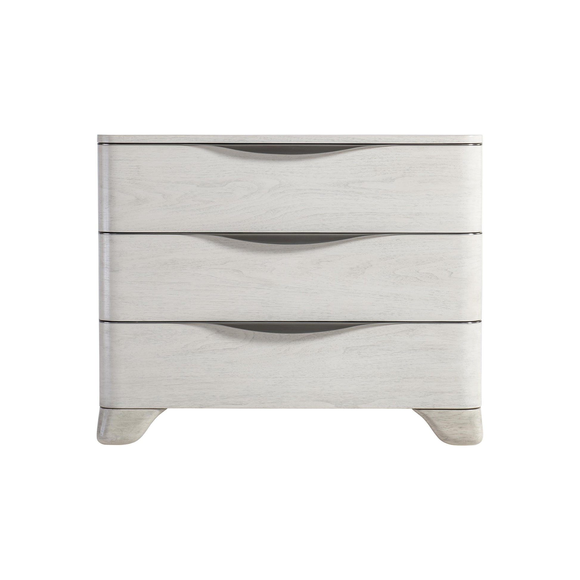 Sereno Lutra Faux Stone/Lutra Nightstand (37" W) - Ornate Home