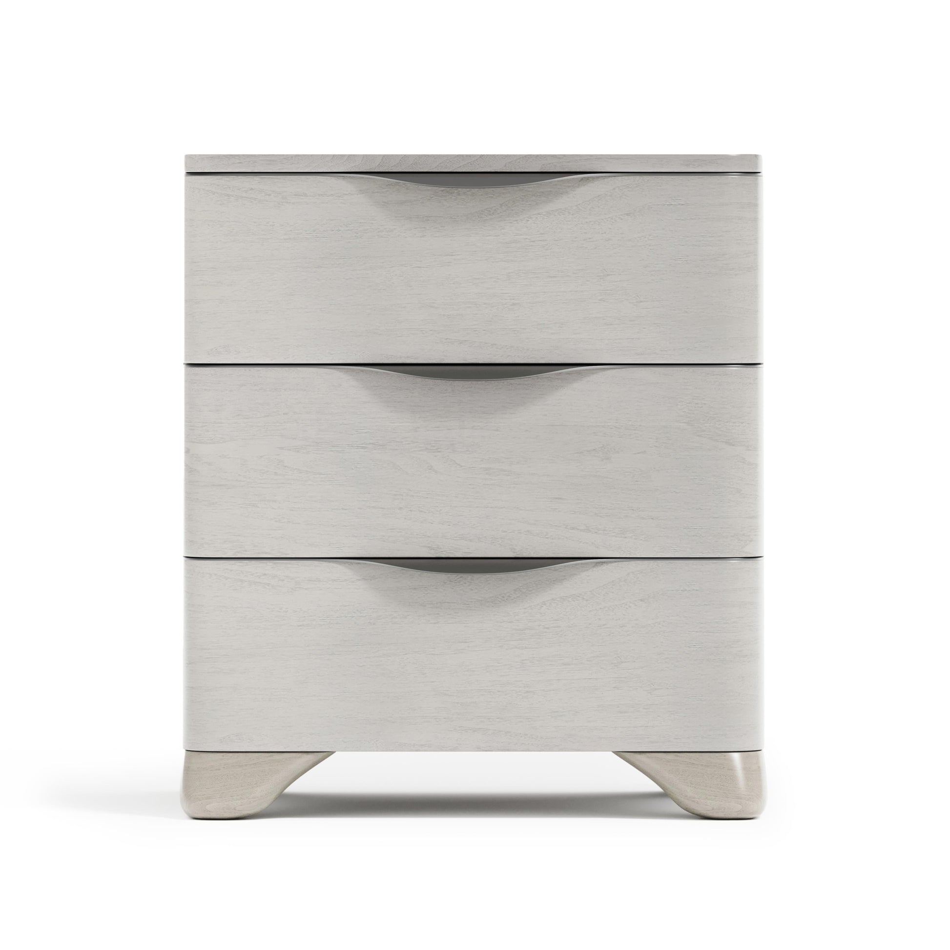 Sereno Lutra Faux Stone/Lutra Nightstand - Ornate Home