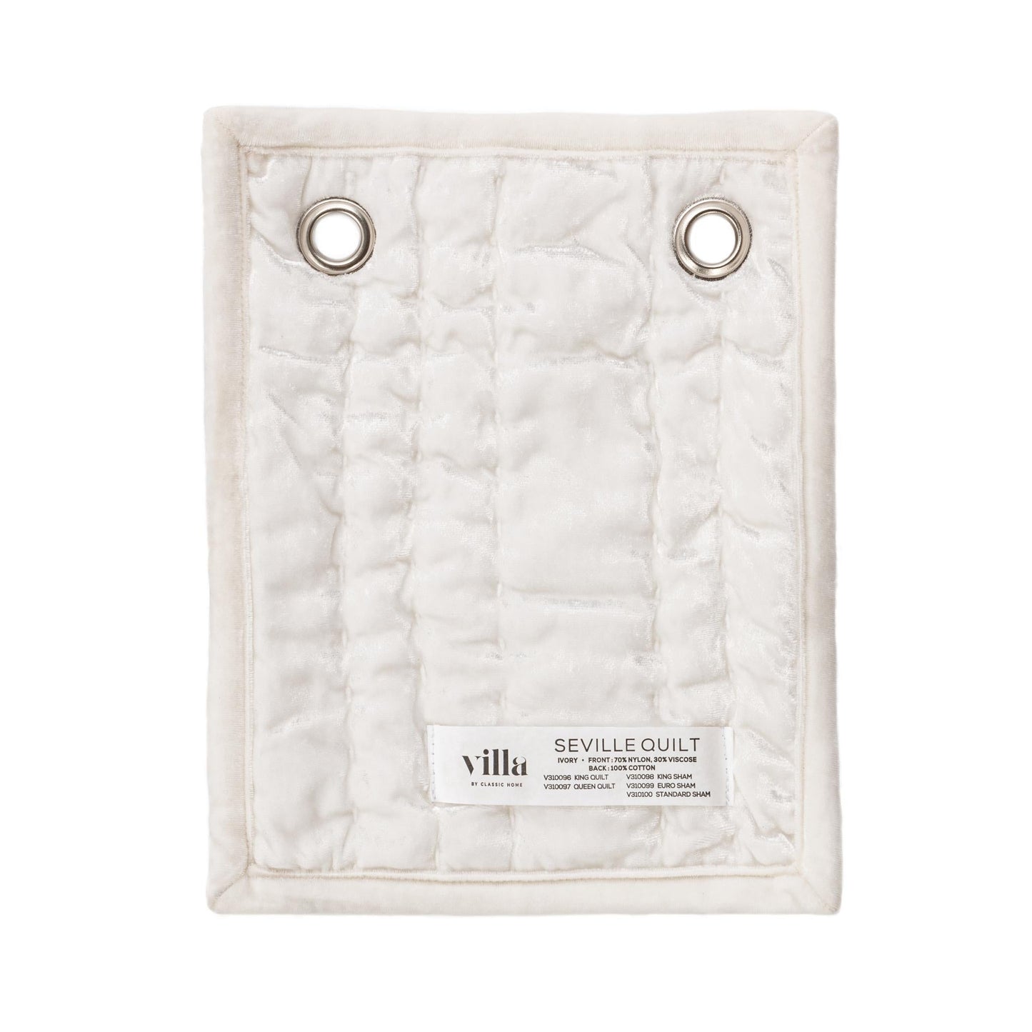 Seville Oyster Gray Quilt Collection - Ornate Home