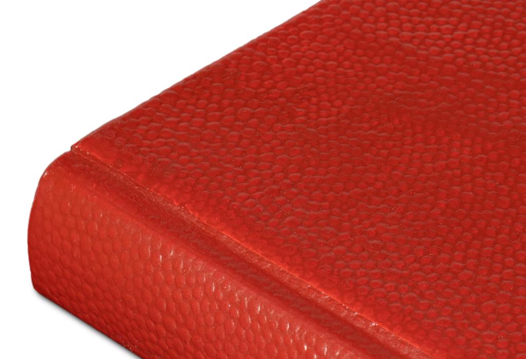 Shagreen Red Books (Set of 12) - Ornate Home