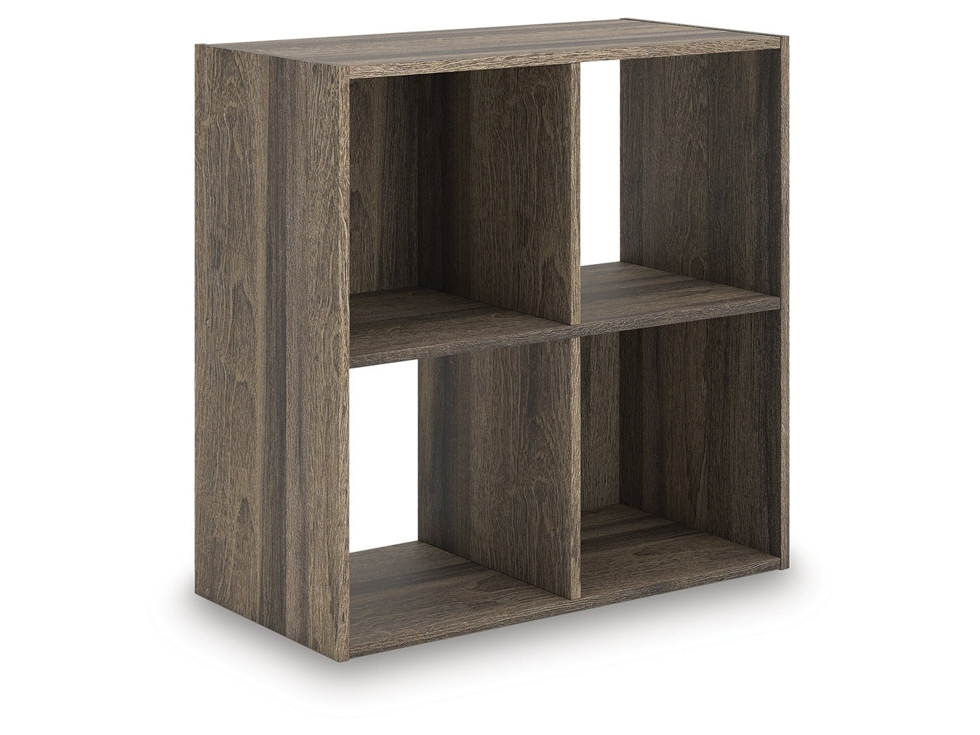 Shallifer Brown Four Cube Organizer- Viva Furn
