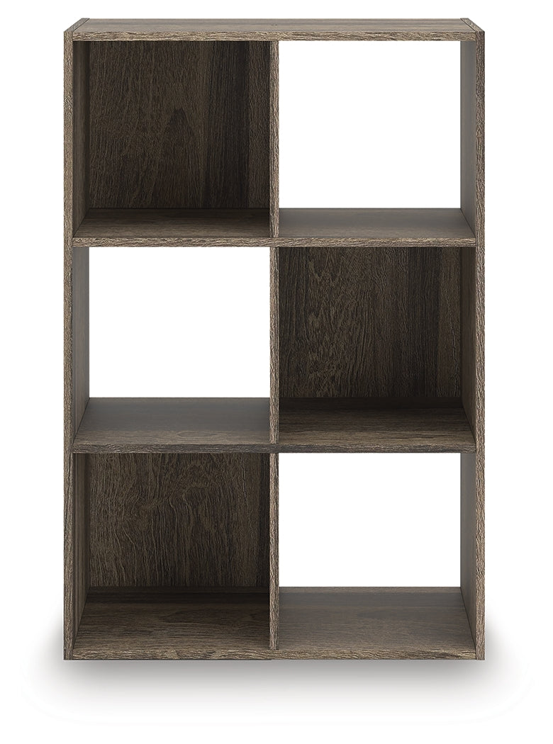 Shallifer Brown Six Cube Organizer- Viva Furn