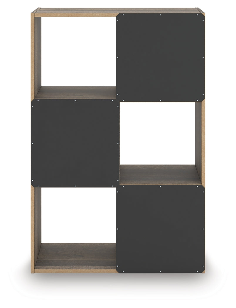 Shallifer Brown Six Cube Organizer- Viva Furn
