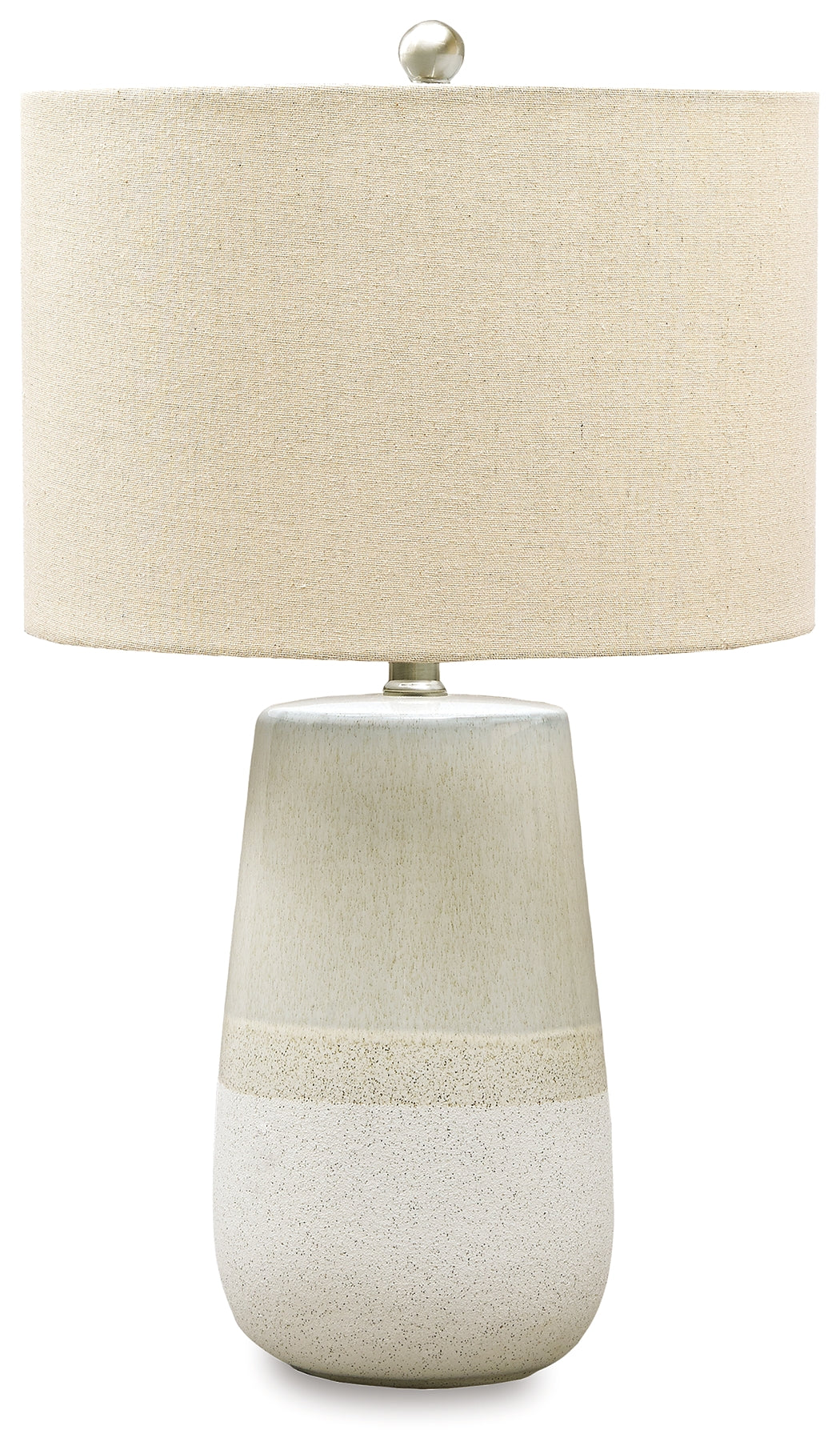 Shavon Beige/White Table Lamp (Set of 2)- Viva Furn