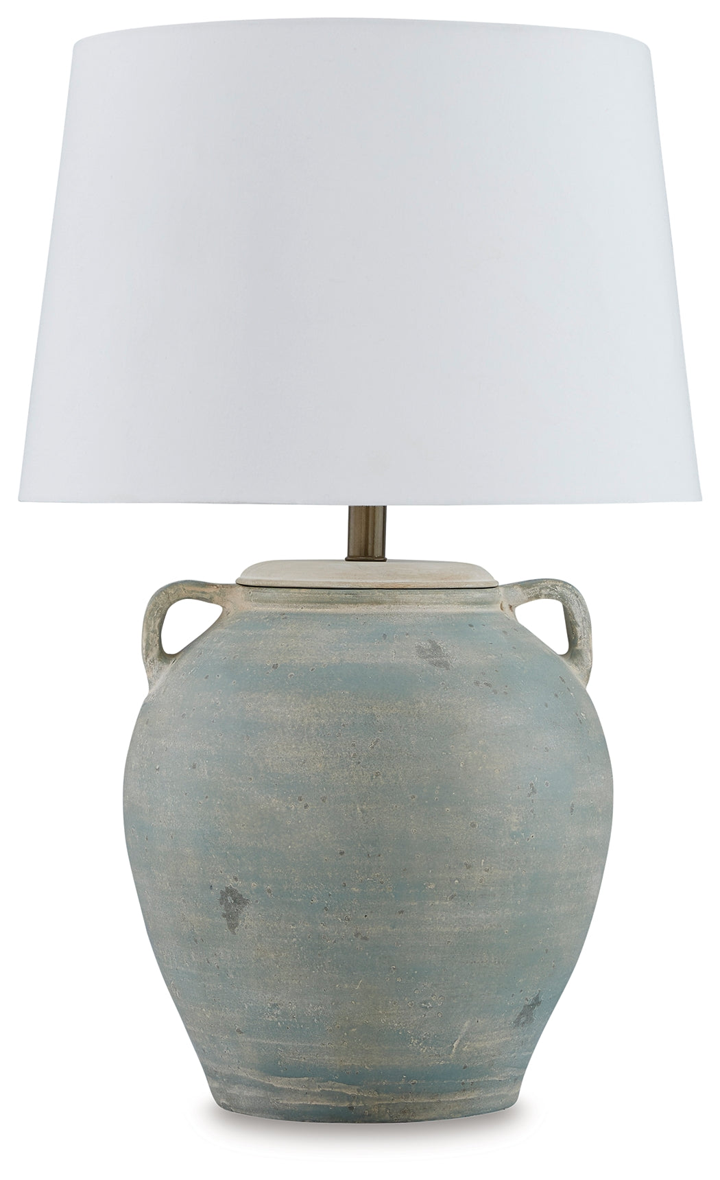 Shawburg Antique Green 2-Piece Lamp Set- Viva Furn