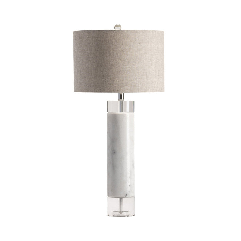 Sheffield White Table Lamp - Ornate Home