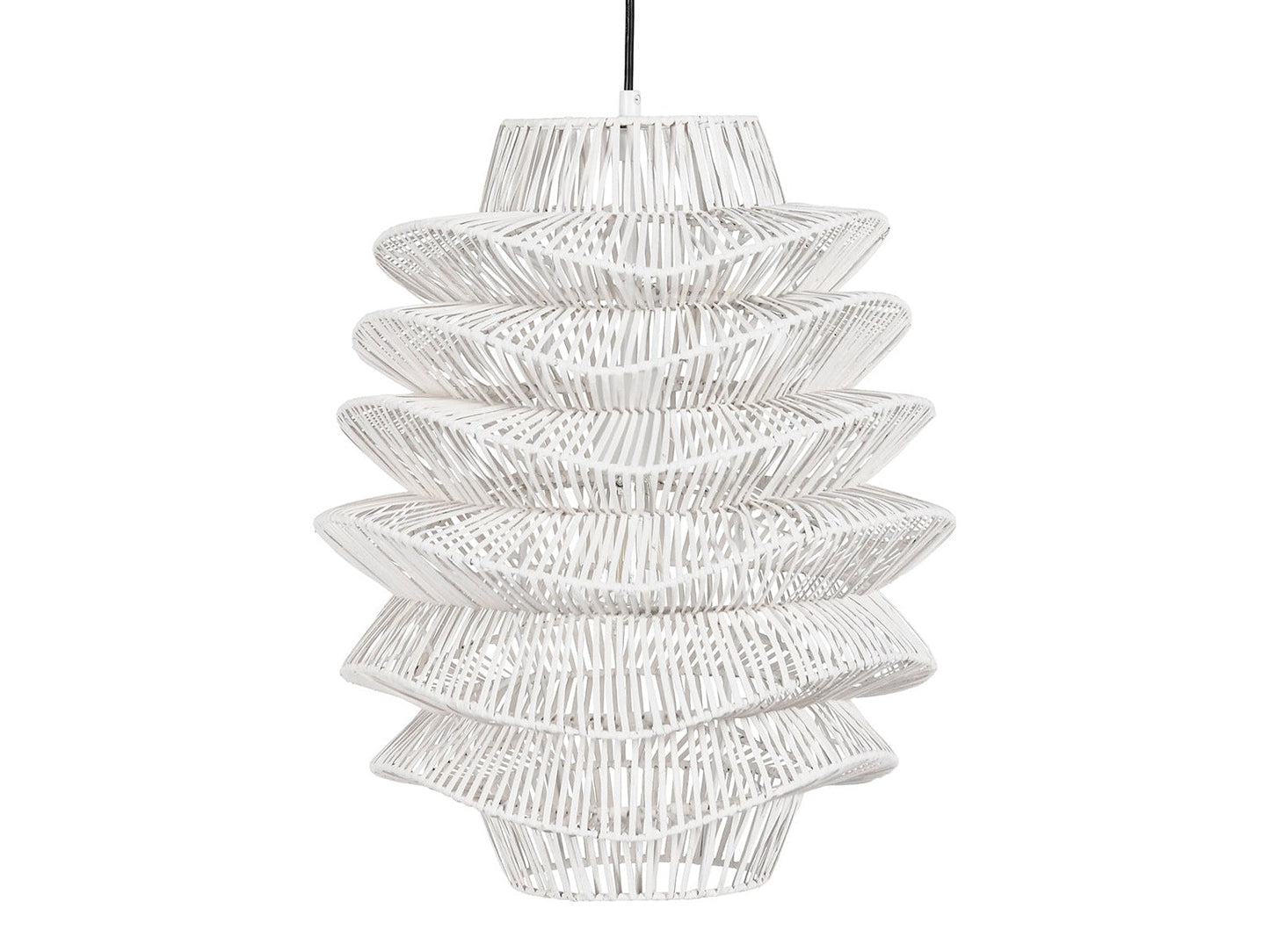 Shelly White Pendant - Ornate Home