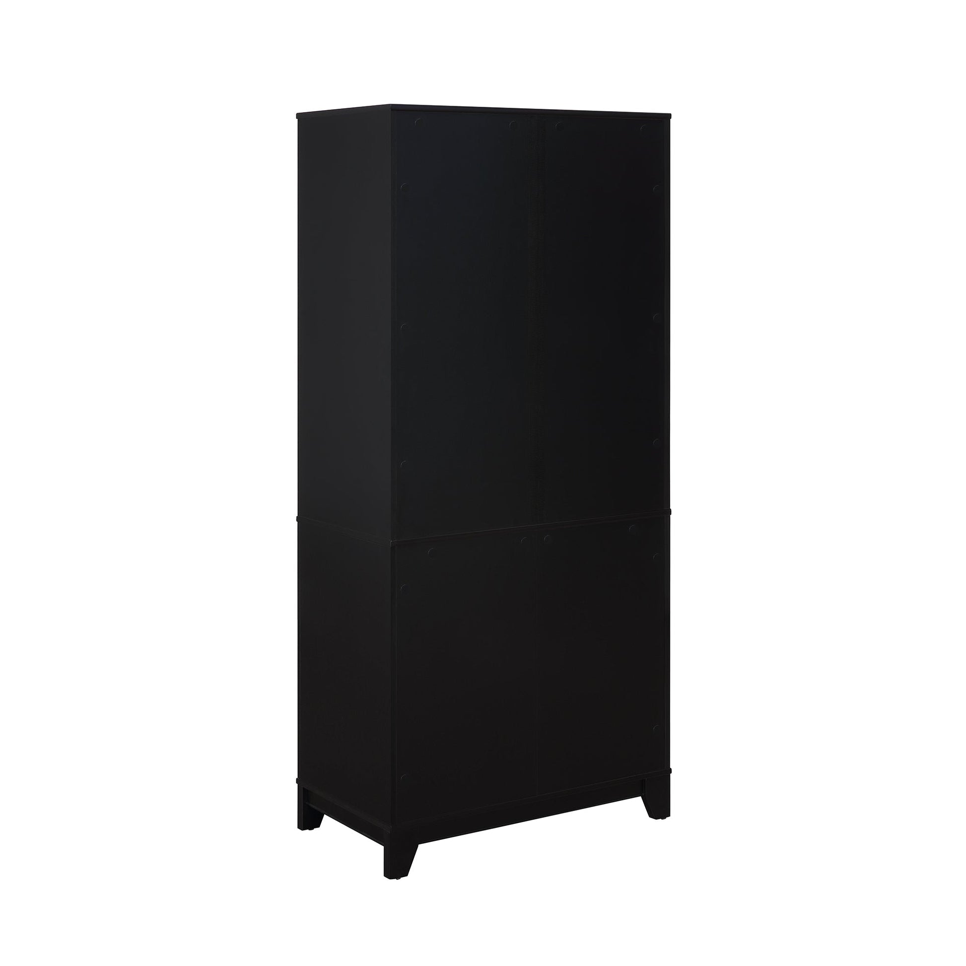 Sheridan Bookcase Cabinet in Black - Ornate Home