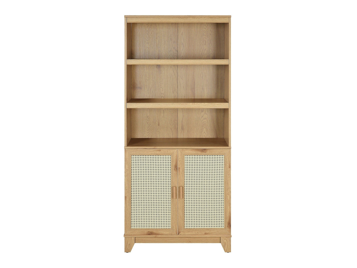 Sheridan Bookcase Cabinet in Nature - Ornate Home