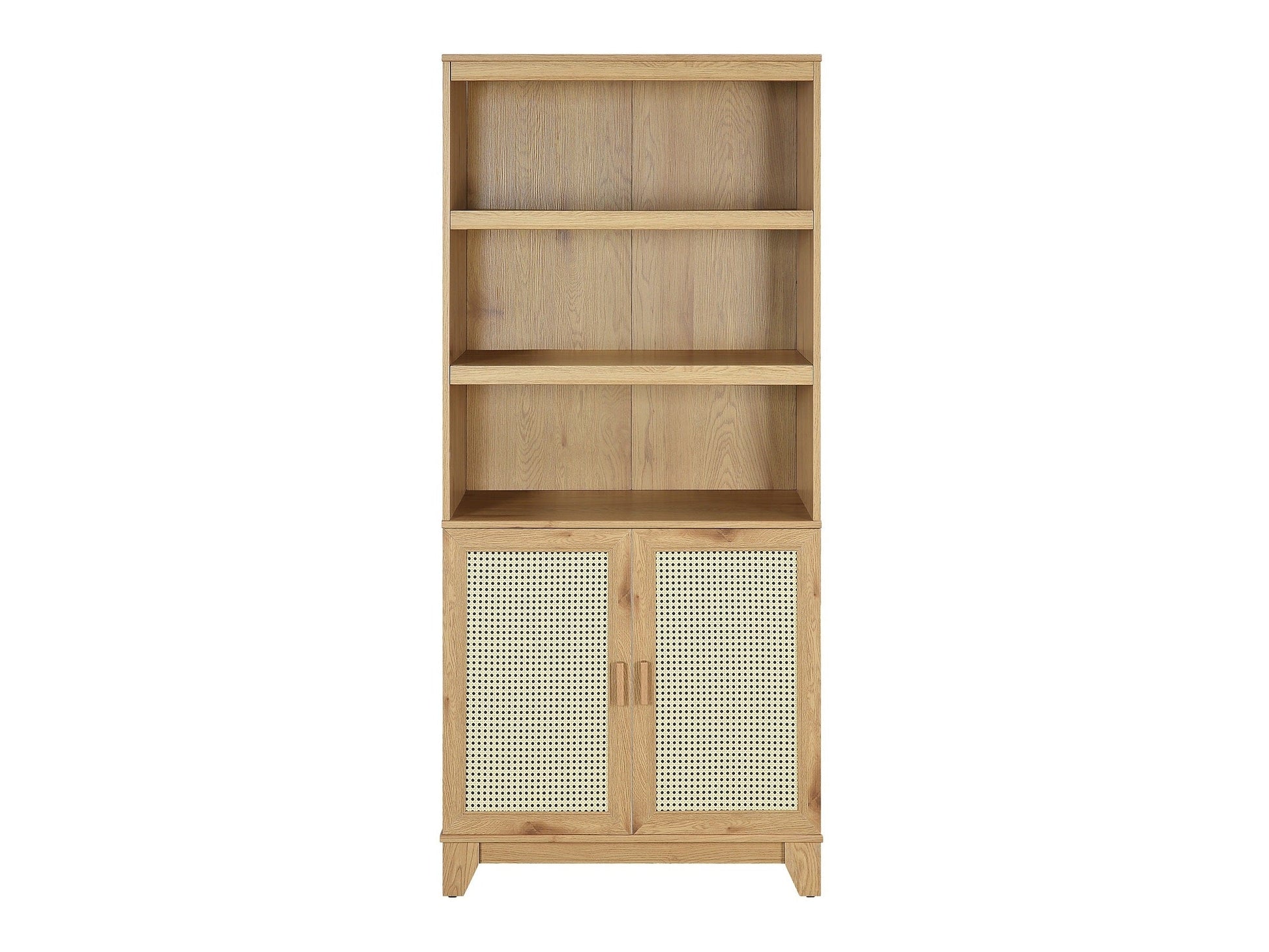 Sheridan Bookcase Cabinet in Nature - Ornate Home