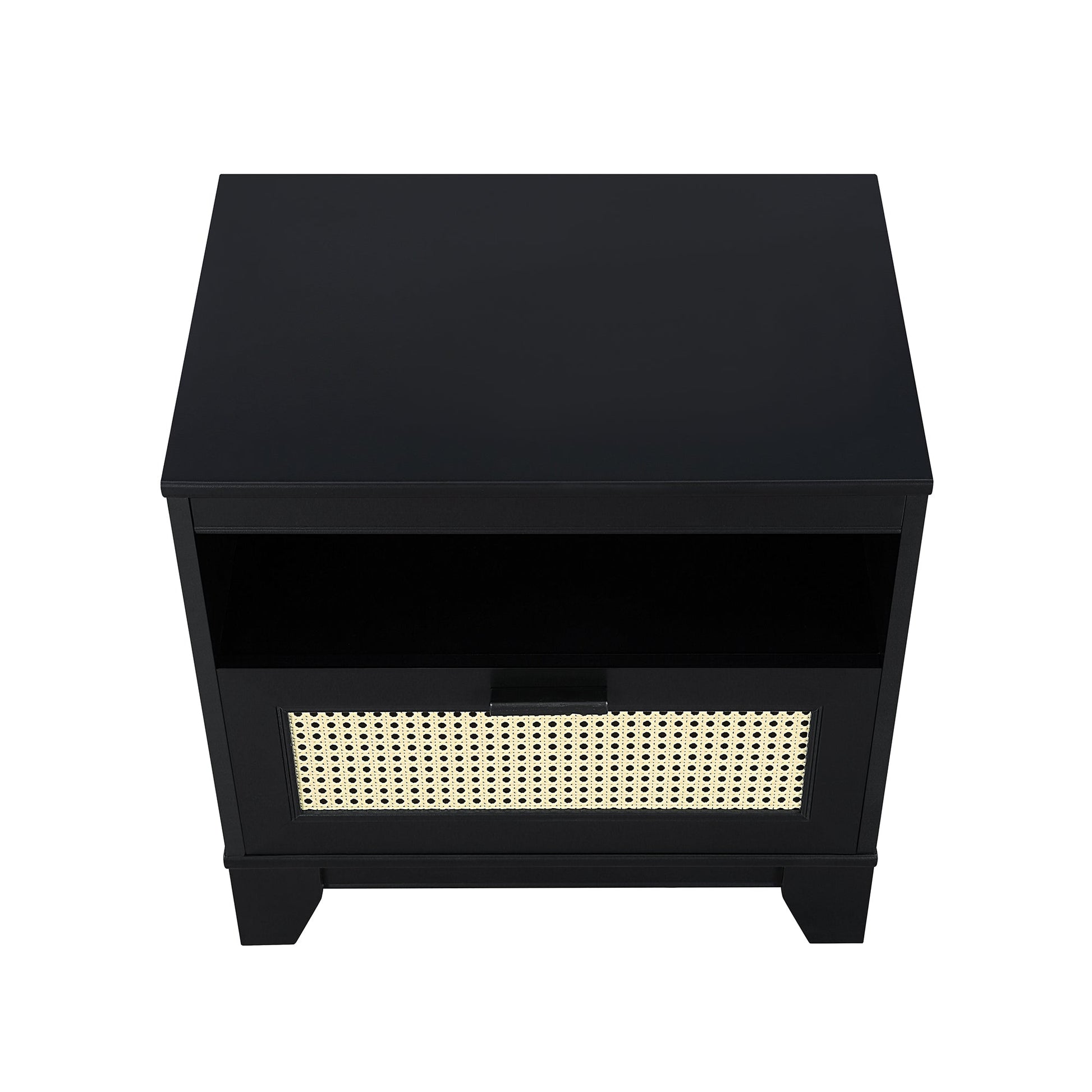 Sheridan Nightstand in Black (set of 2) - Ornate Home