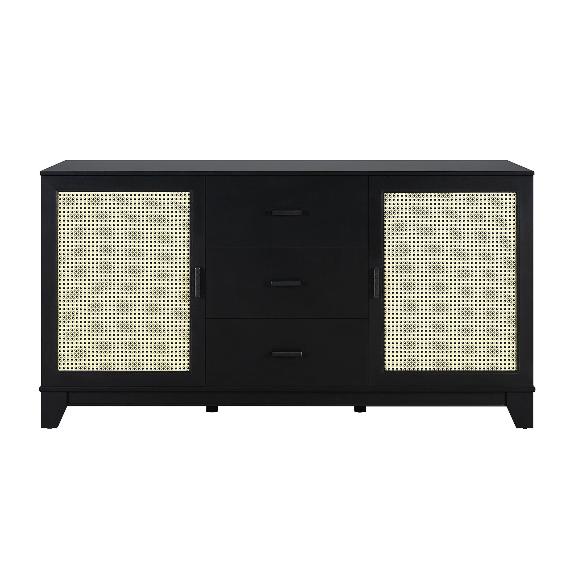 Sheridan Sideboard Cabinet in Black - Ornate Home