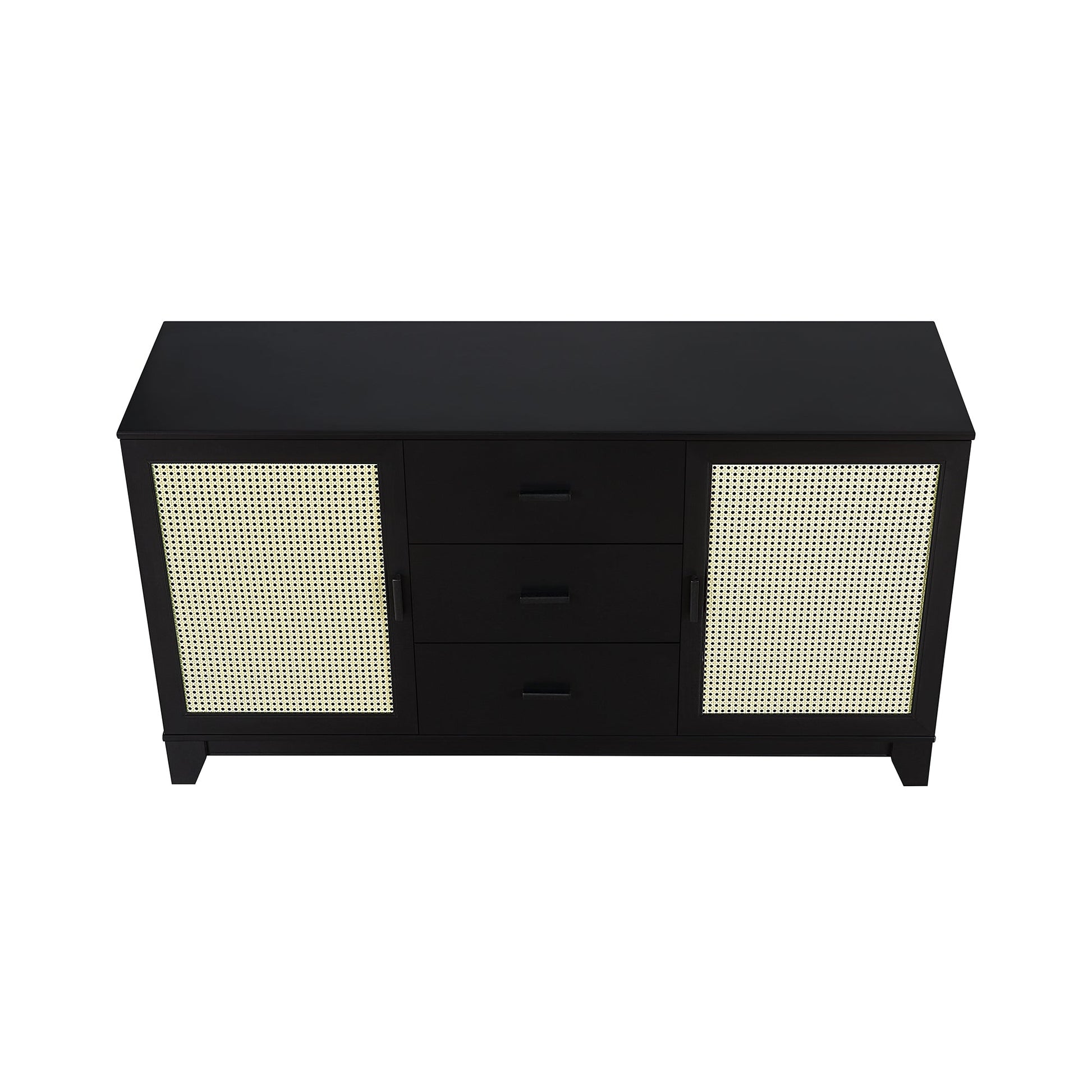 Sheridan Sideboard Cabinet in Black - Ornate Home