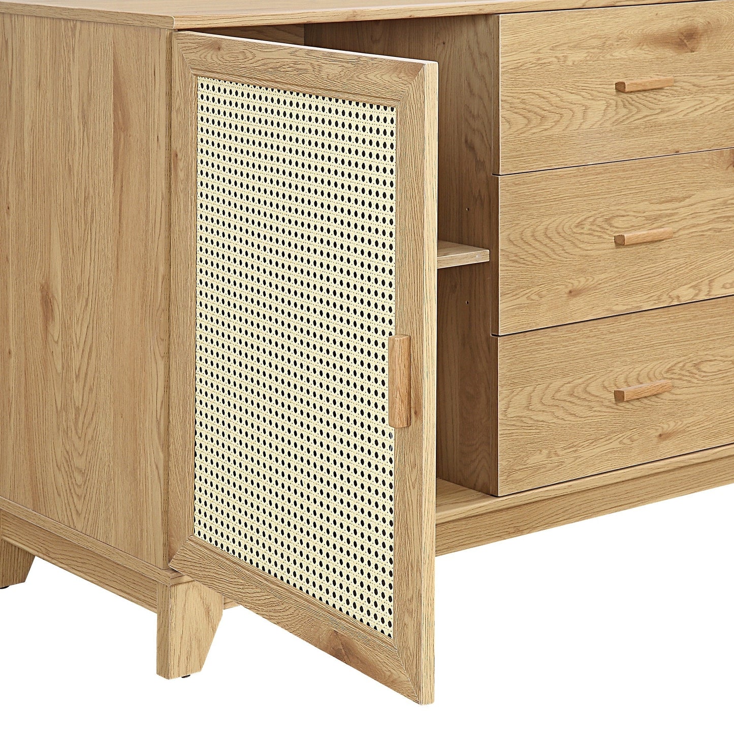 Sheridan Sideboard Cabinet in Nature - Ornate Home