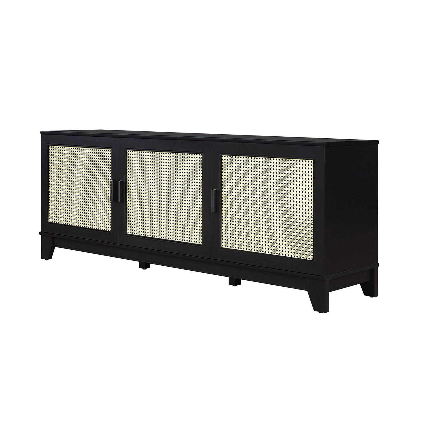 Sheridan TV Stand in Black - Ornate Home