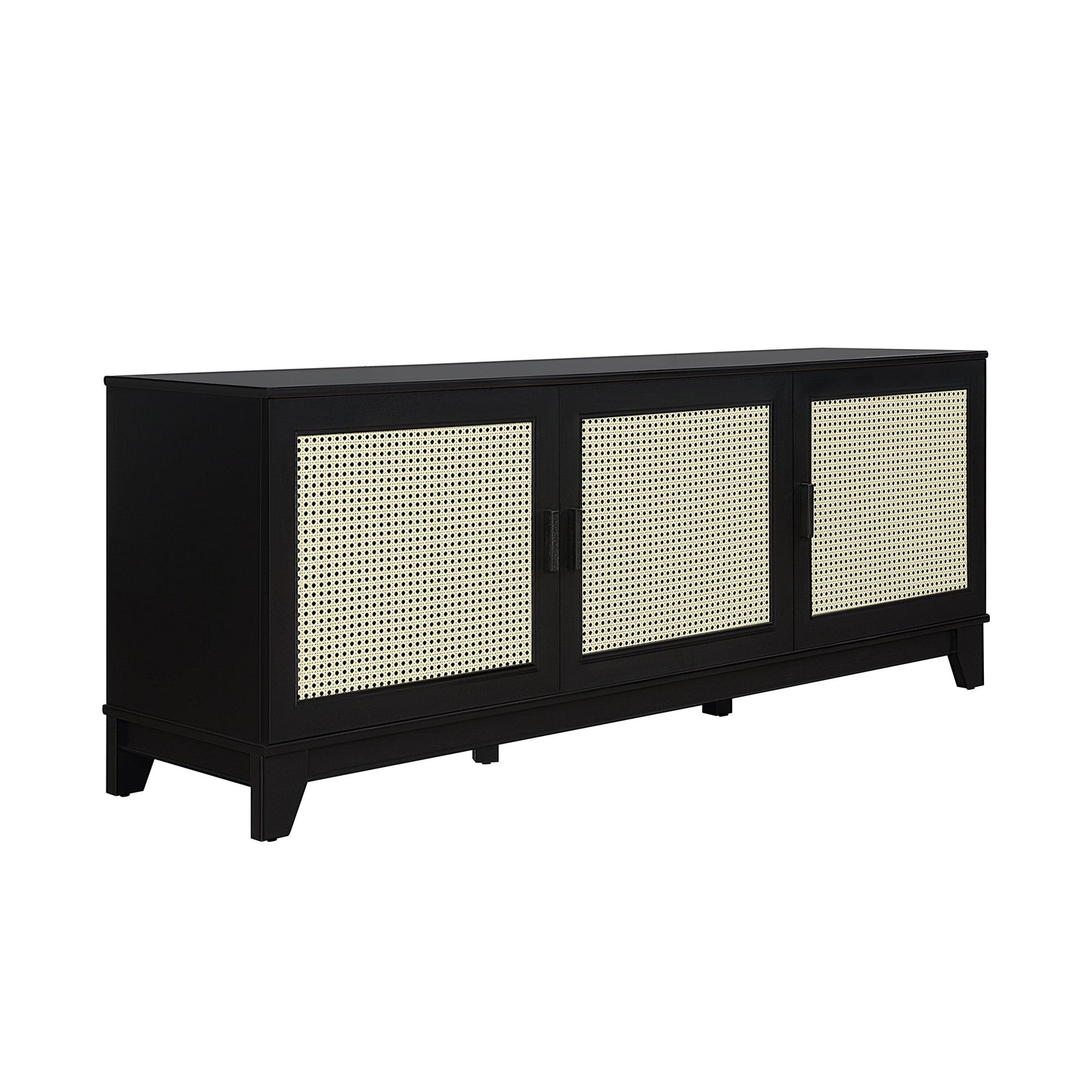 Sheridan TV Stand in Black - Ornate Home
