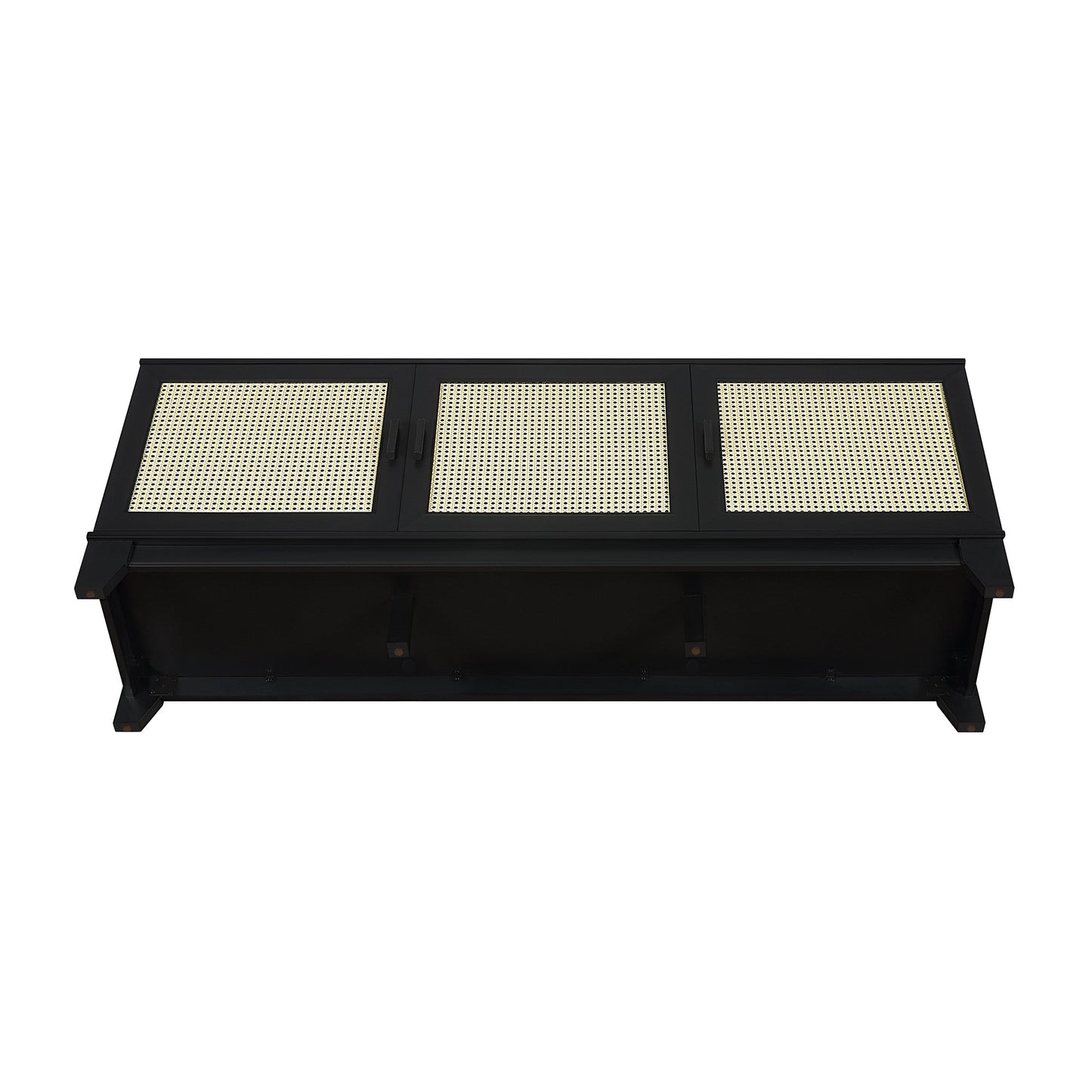 Sheridan TV Stand in Black - Ornate Home