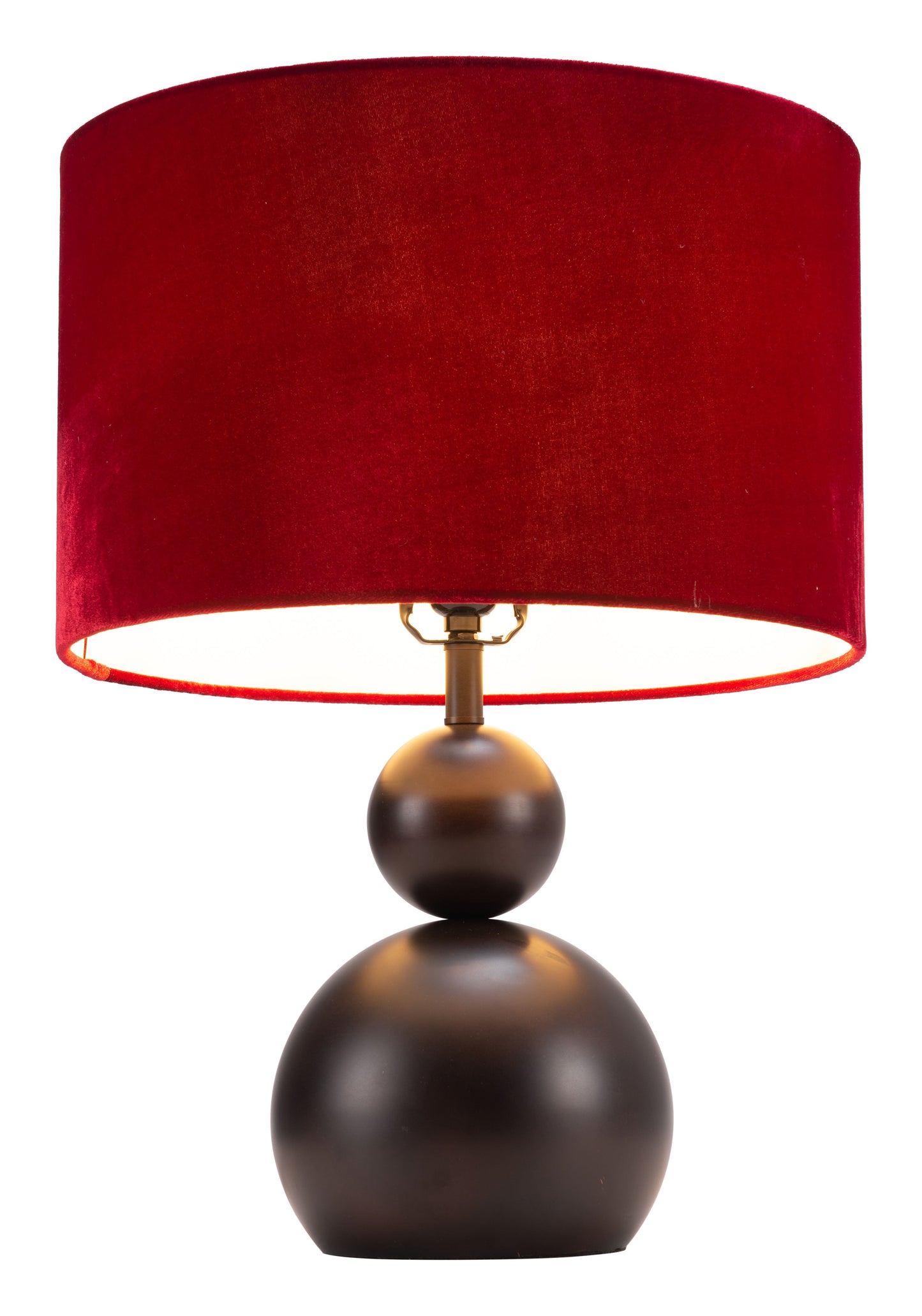 Shobu Red Table Lamp - Ornate Home