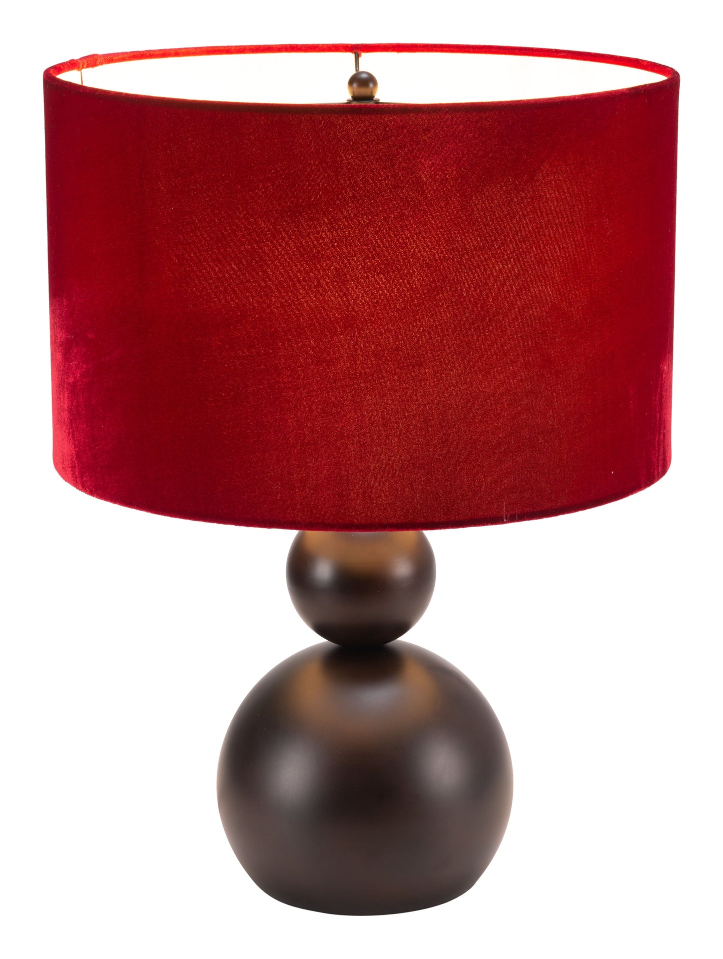 Shobu Red Table Lamp - Ornate Home