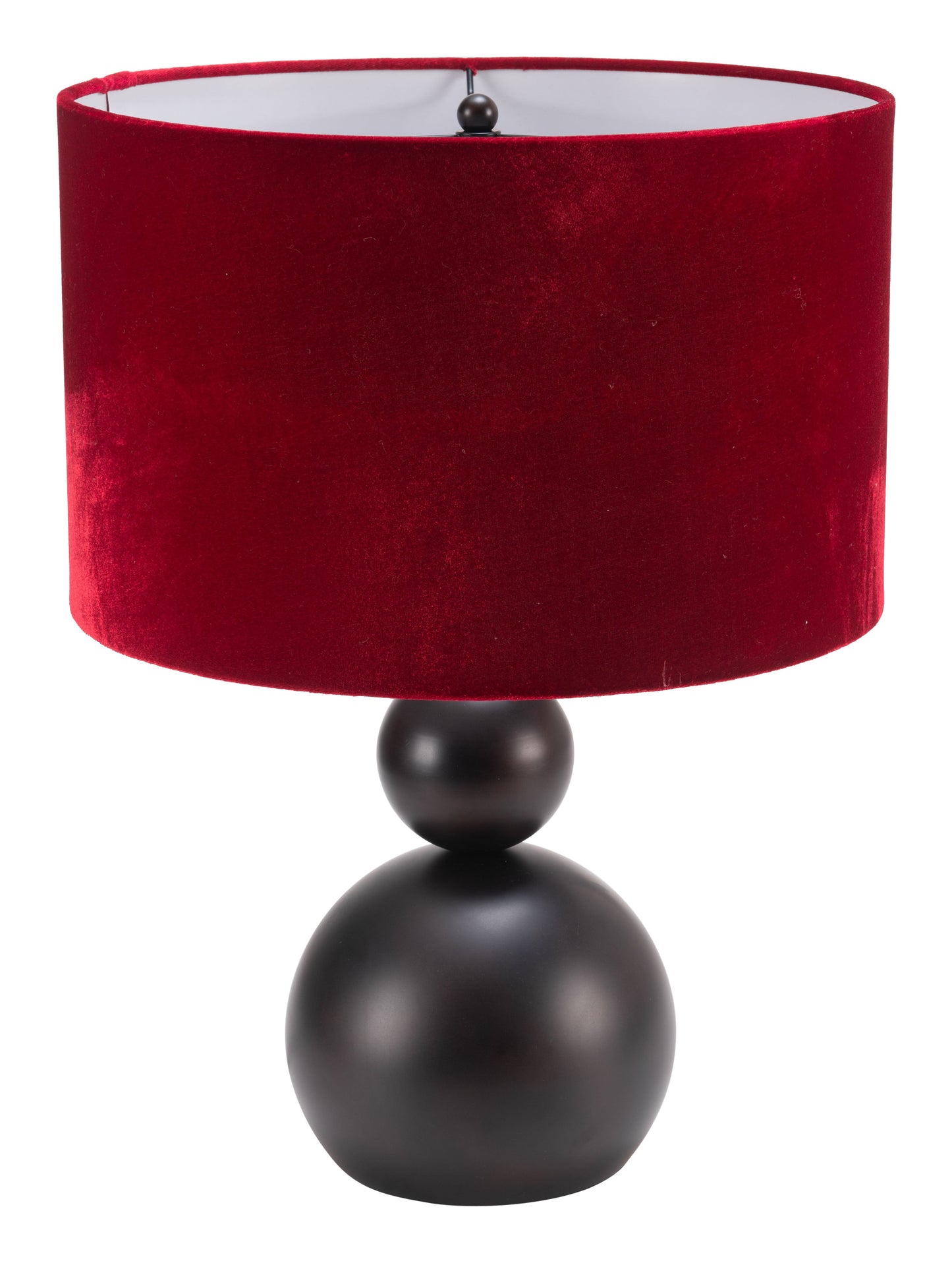 Shobu Red Table Lamp - Ornate Home