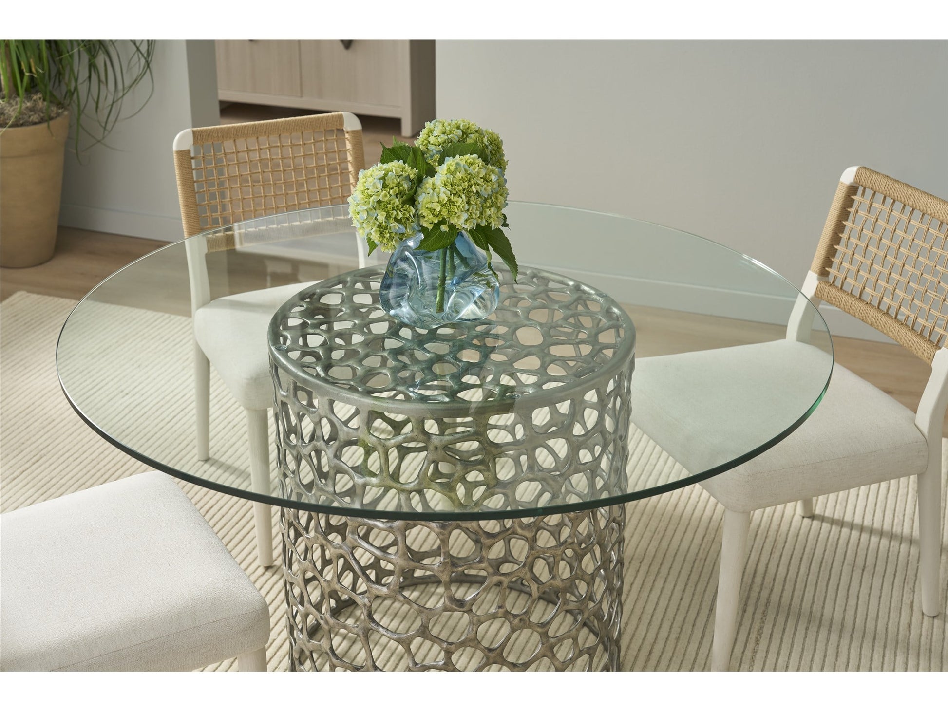 Shoreline Crypton Nomad Snow/White Pine Chair (Set of 2) - Ornate Home