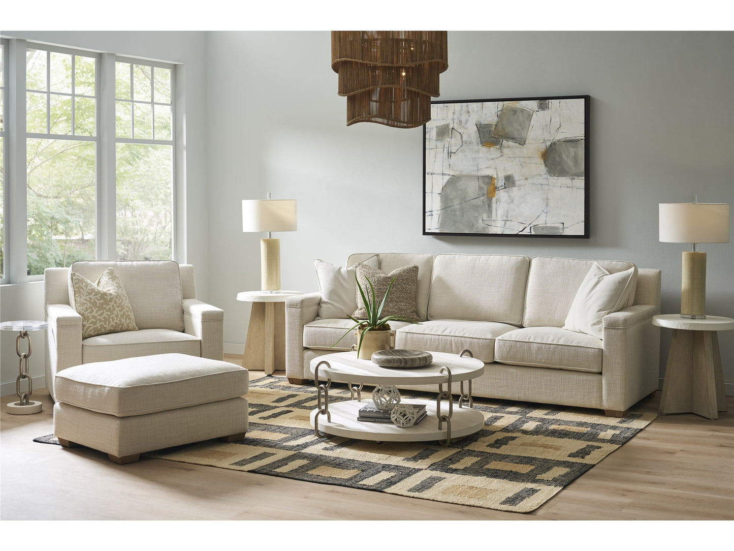 Shoreline White Pine Cocktail Table - Ornate Home