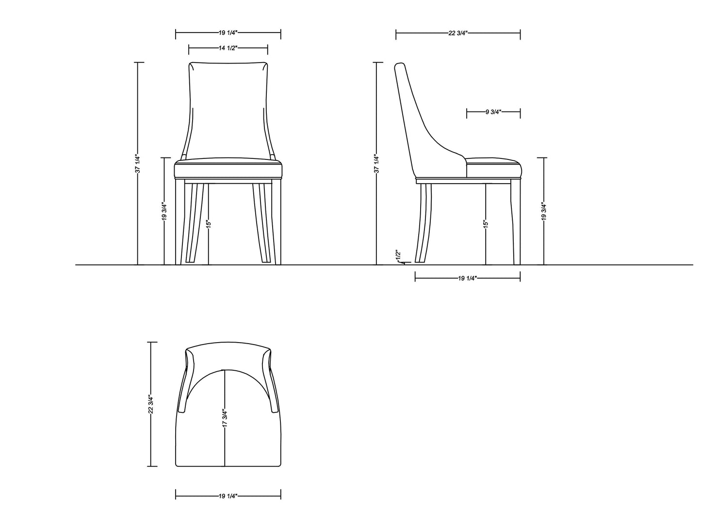 Shubert 8-Piece Faux Leather and Velvet Dining Chair Set in Tan - Ornate Home