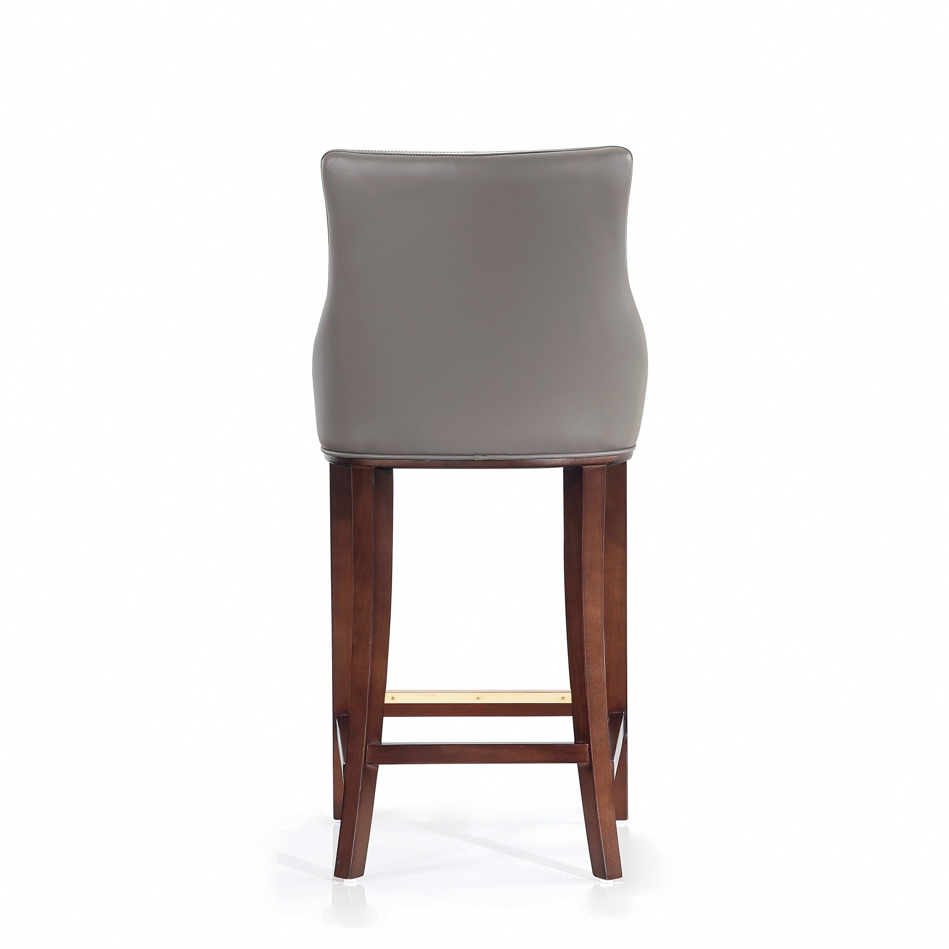 Shubert Barstool in Dark Taupe (set of 3) - Ornate Home