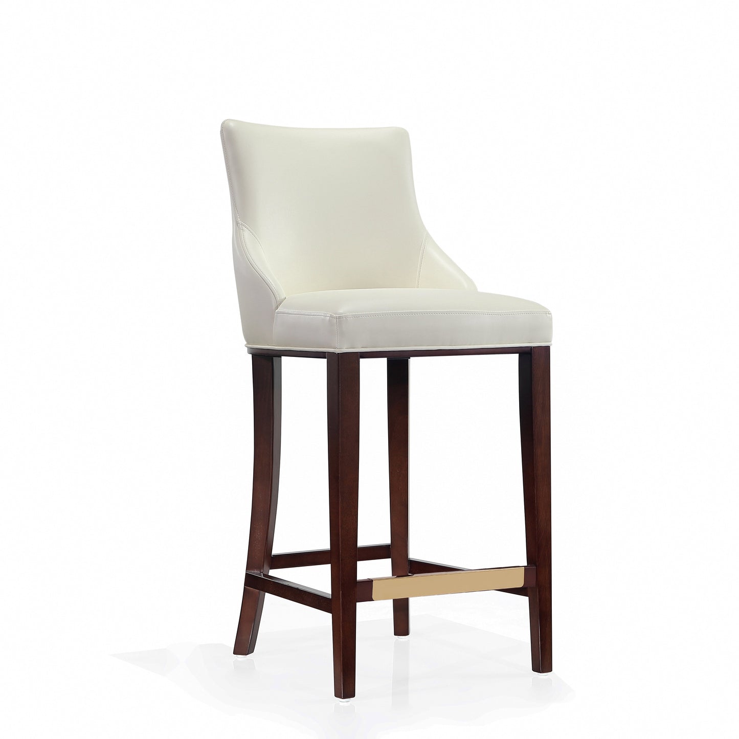 Shubert Barstool in Ivory - Ornate Home
