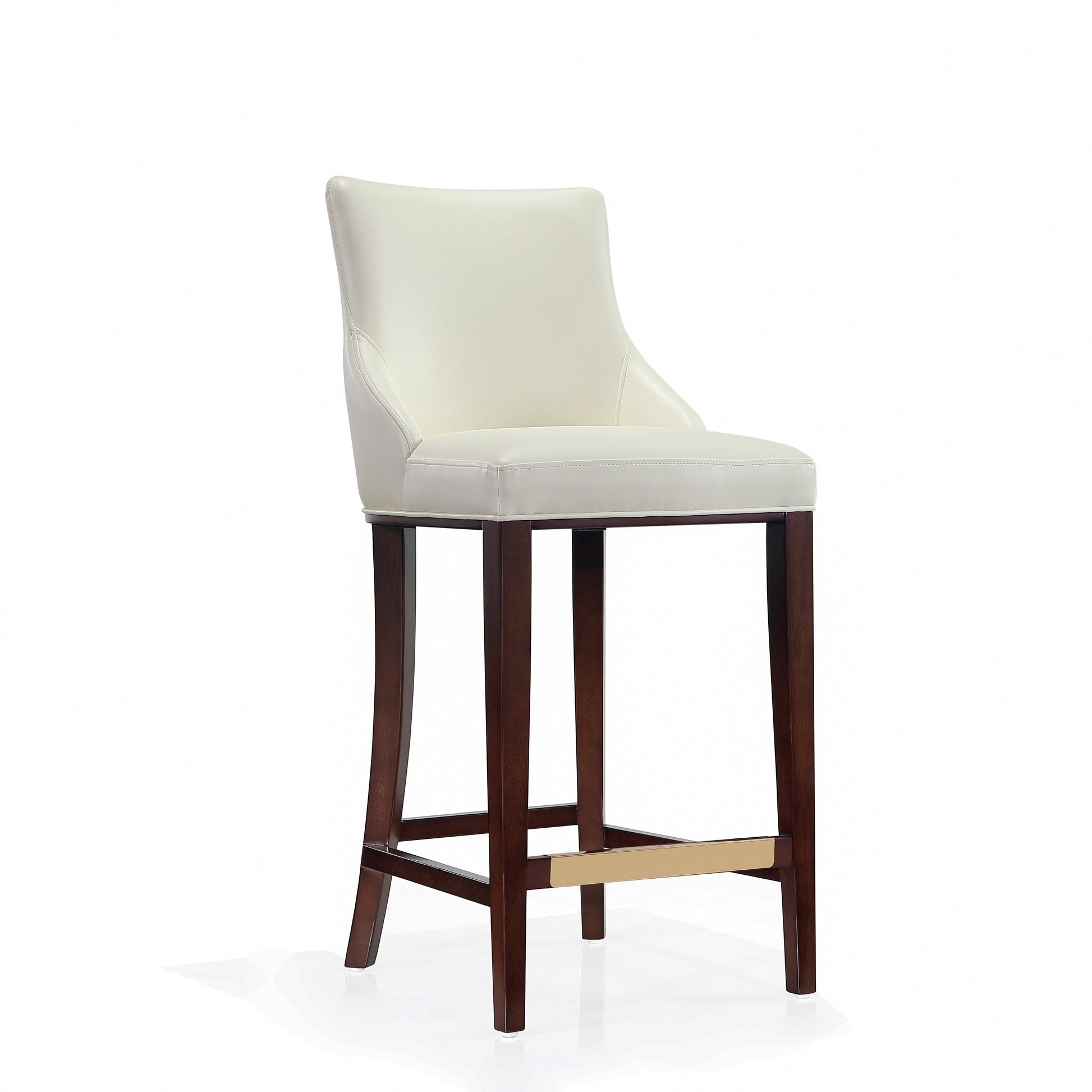 Shubert Barstool in Ivory - Ornate Home