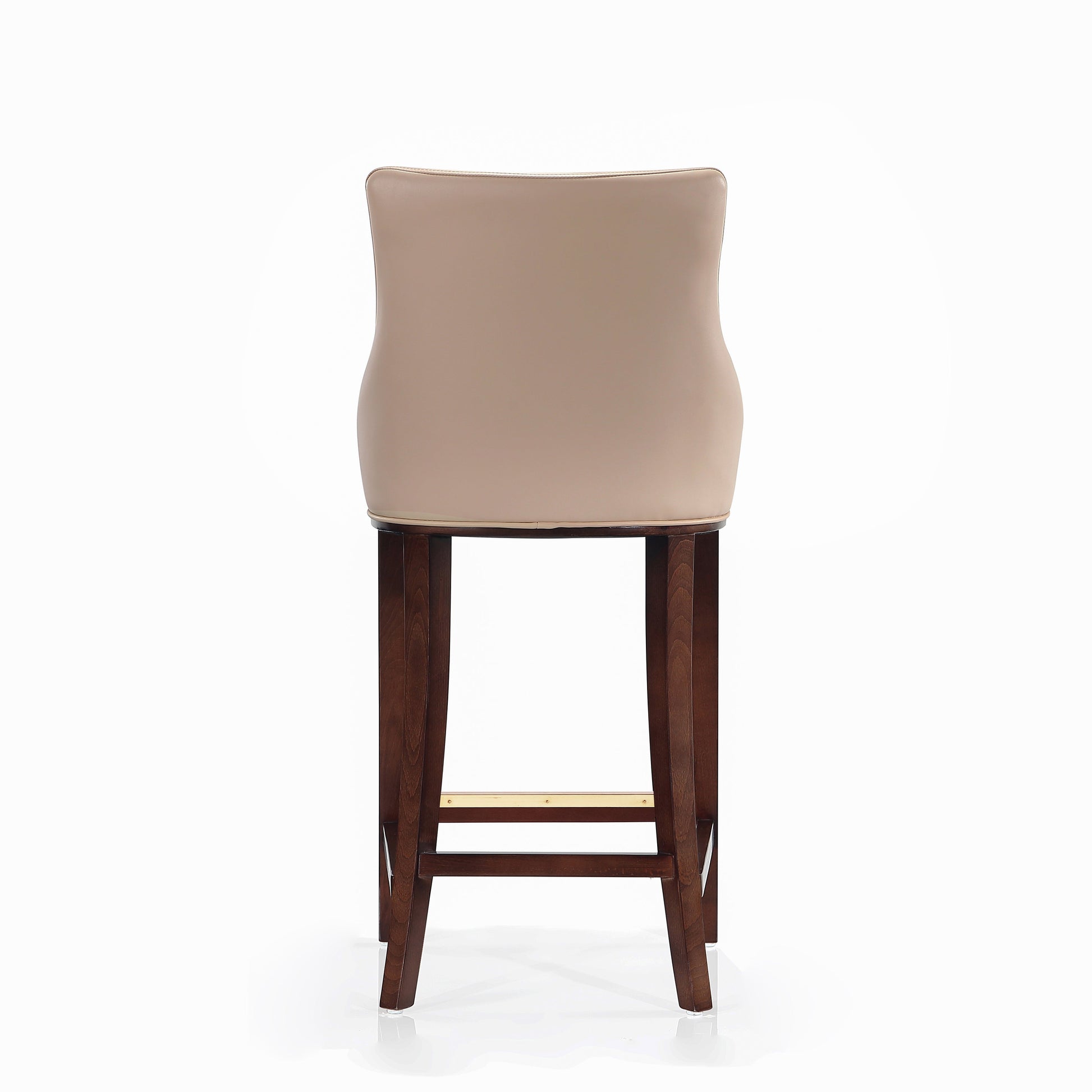 Shubert Barstool in Tan (set of 2) - Ornate Home
