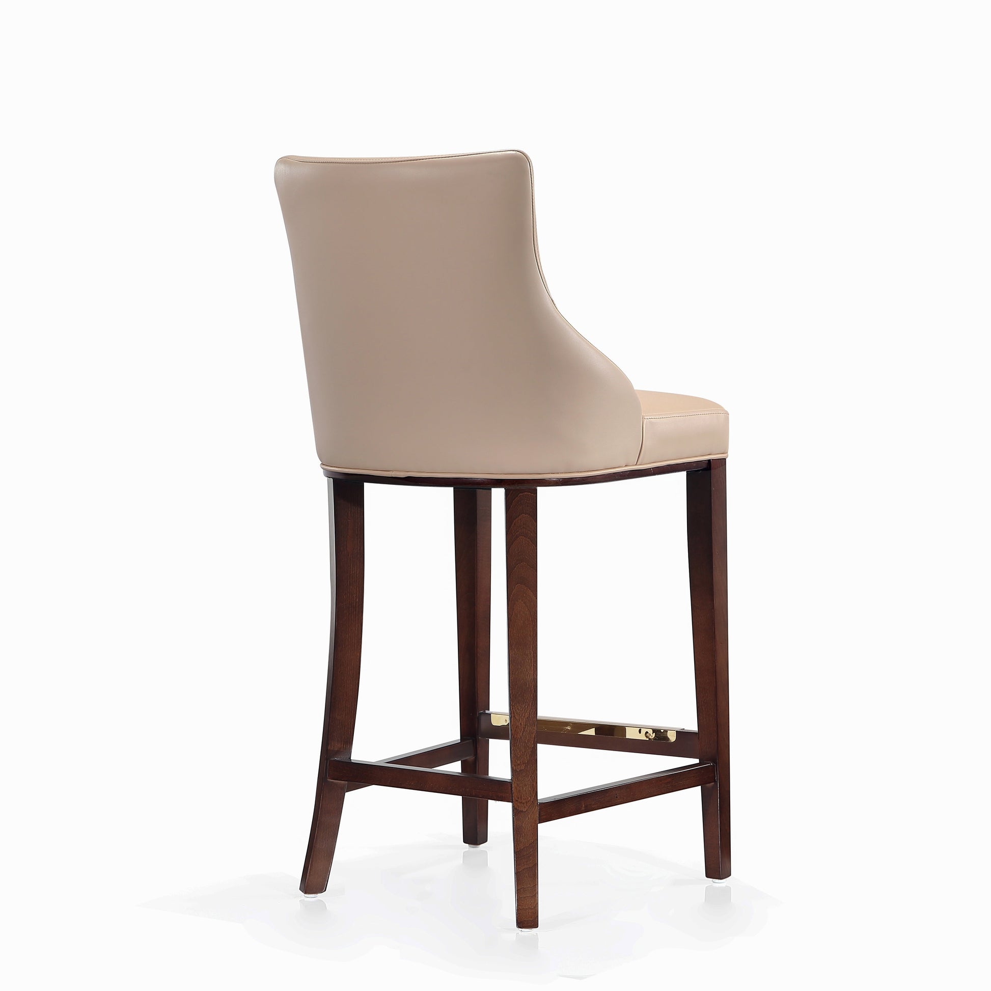 Shubert Barstool in Tan (set of 2) - Ornate Home