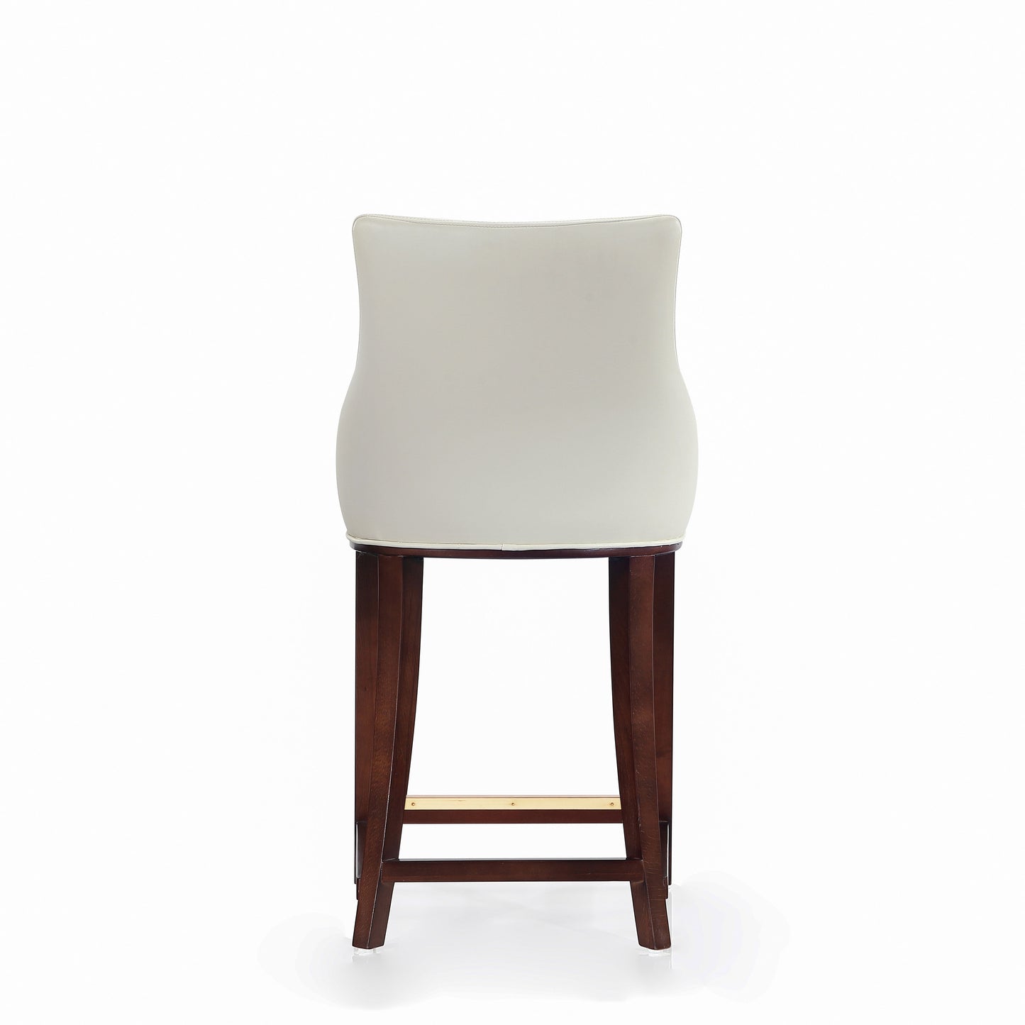 Shubert Counter Stool in Ivory (set of 3) - Ornate Home