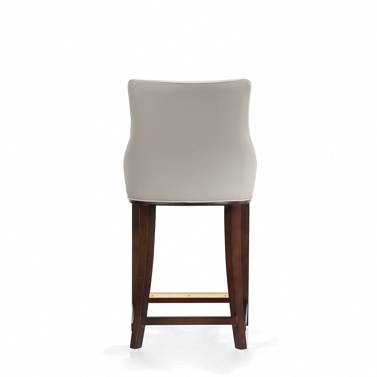 Shubert Counter Stool in Light Grey (set of 2) - Ornate Home